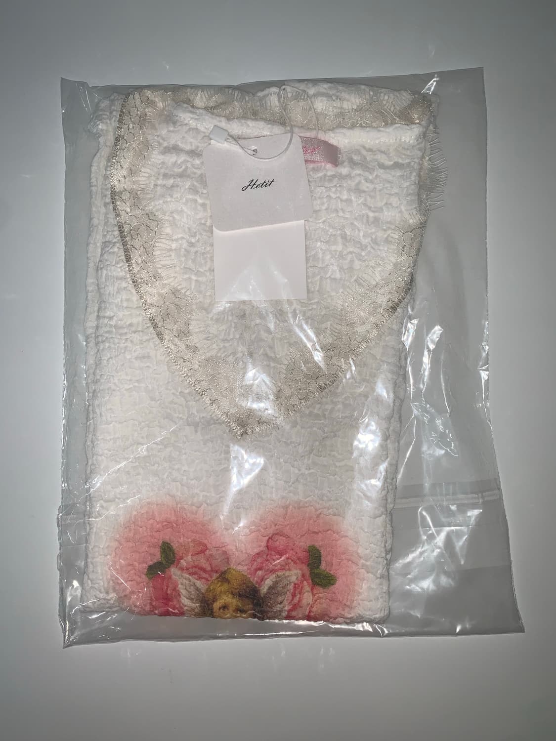 hetit Rose Heart Angel T-shirt 상품이미지8