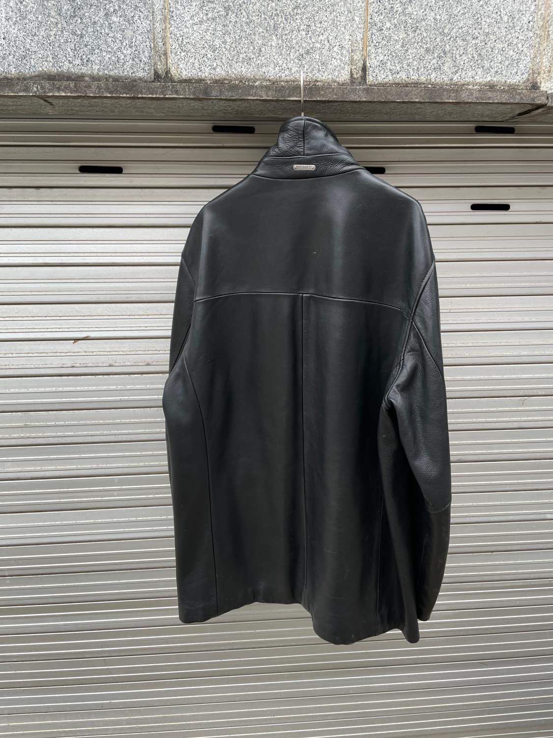 90s Chaps Ralph Lauren Leather Car Coat 상품이미지10