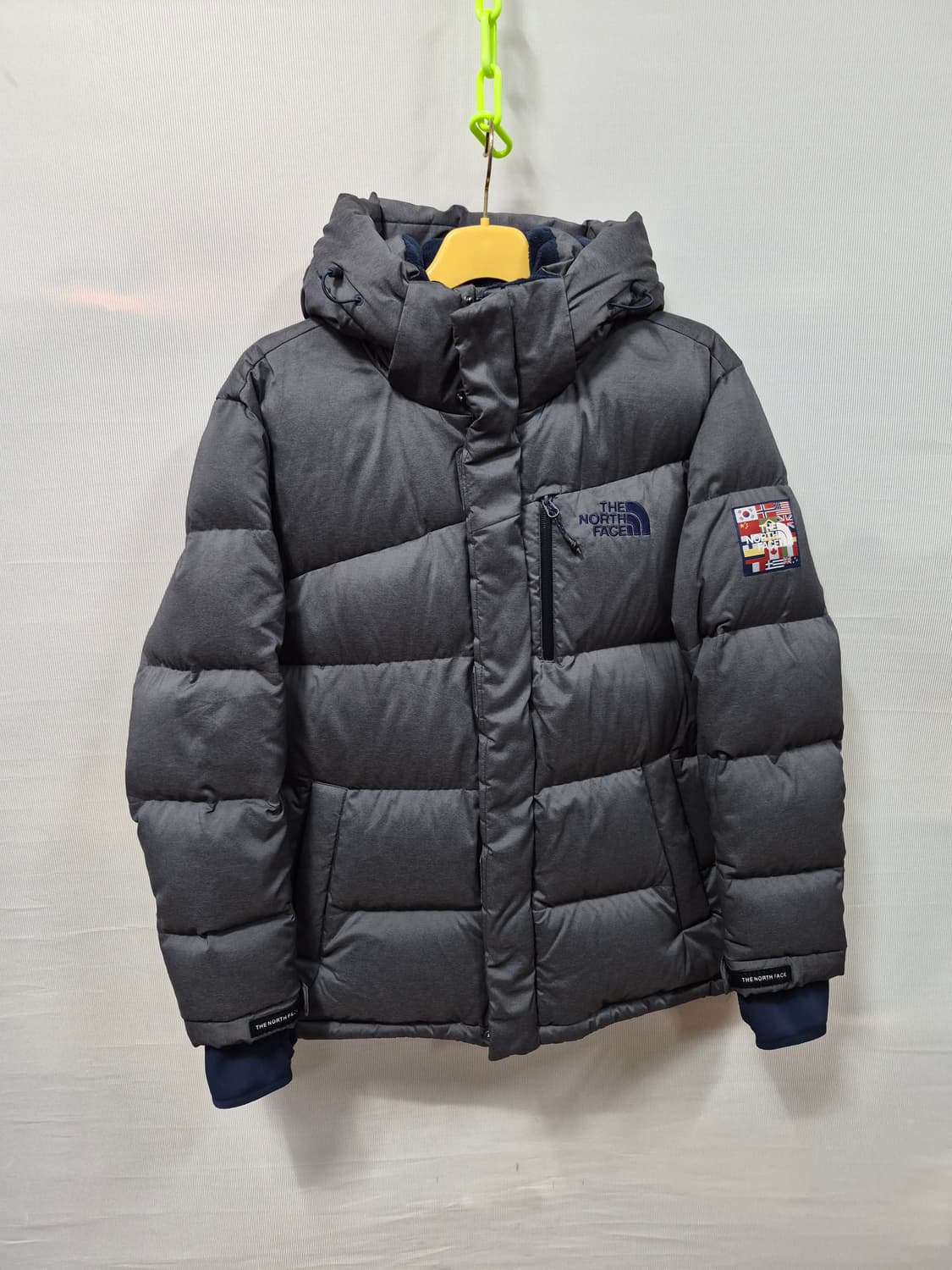 노스페이스 평창 패딩 점퍼 그레이 100 상품이미지1