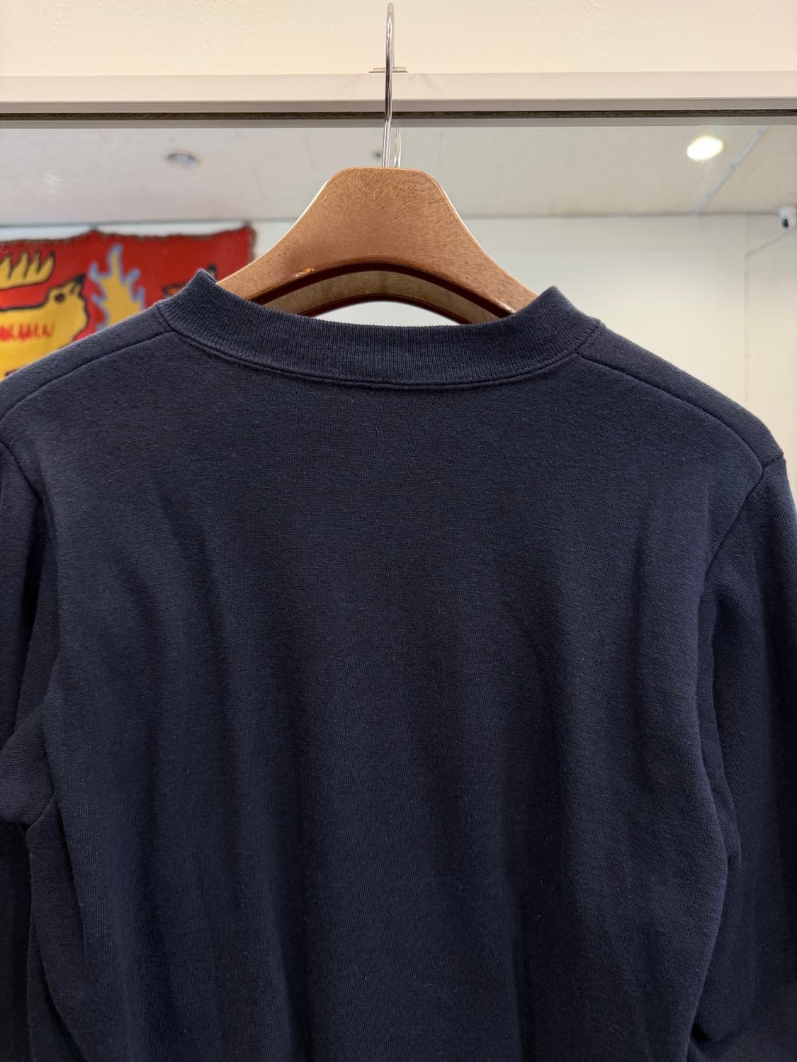 90s Vtg 빈티지 써멀 와플 스웻 셔츠 (made in USA) 상품이미지5