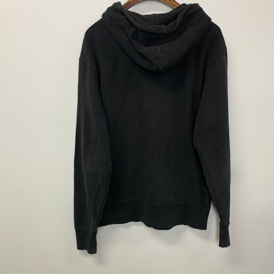 챔피온 자수로고 블랙 후드집업 상품이미지3