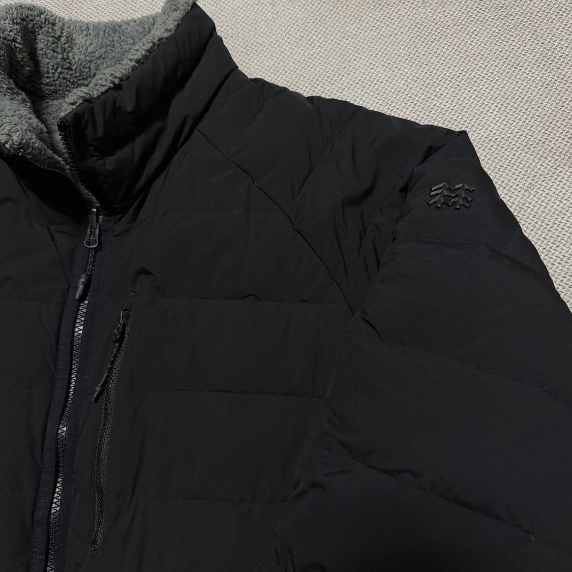 코오롱 스포츠 리버시블 플리스 패딩 자켓 상품이미지3