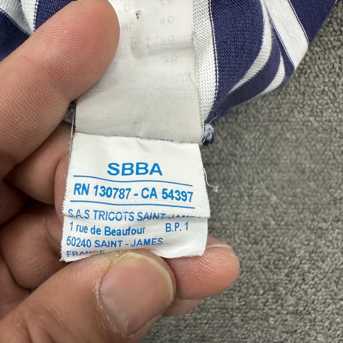 세인트제임스 스트라이프 긴팔티셔츠 상품이미지5