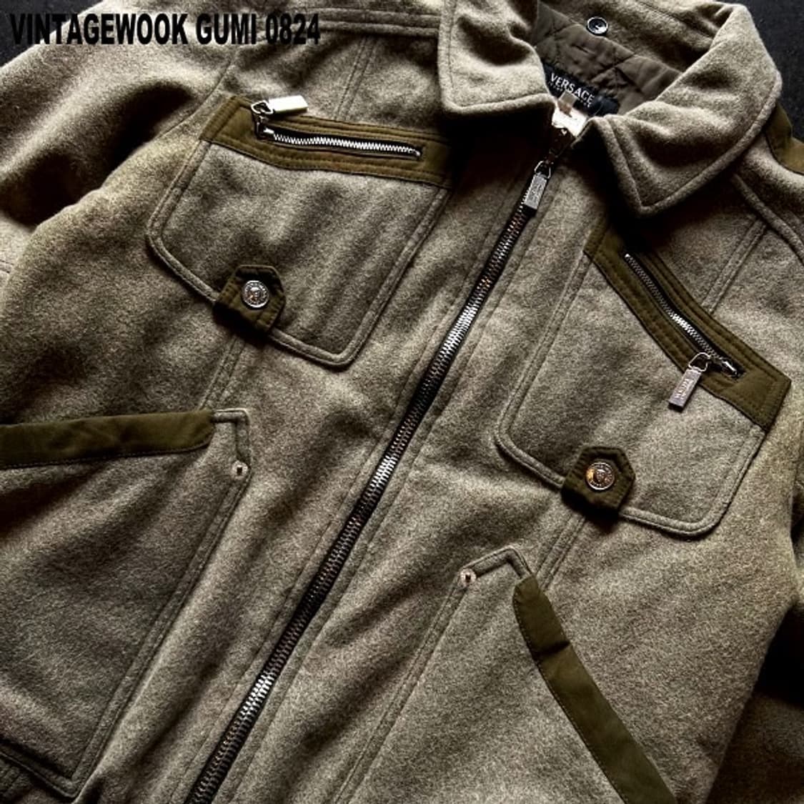 베르사체 아카이브 구형 헤비 아우터 상품이미지1