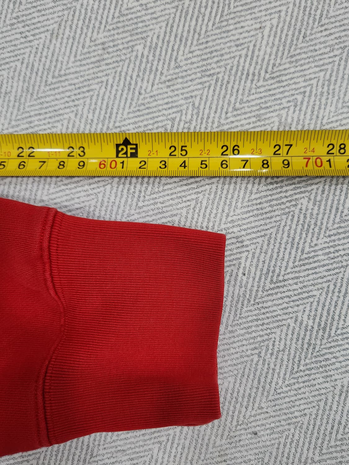 타미힐피거 레드 빅로고 후드티 L 상품이미지8