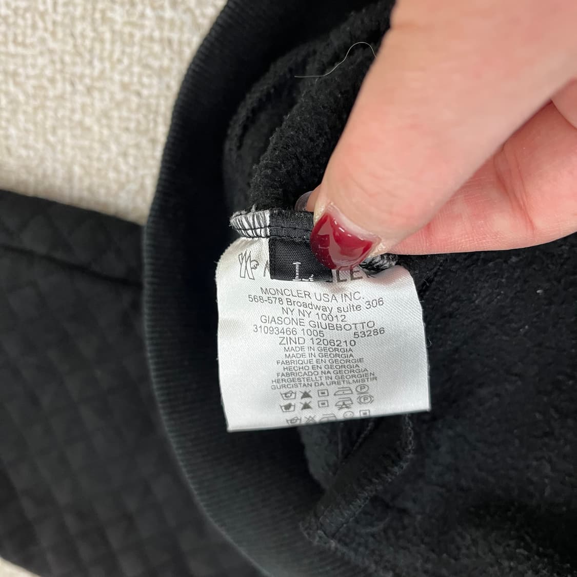 [L] 빈티지 블랙 와펜 후드 집업 자켓 0114M1 상품이미지4