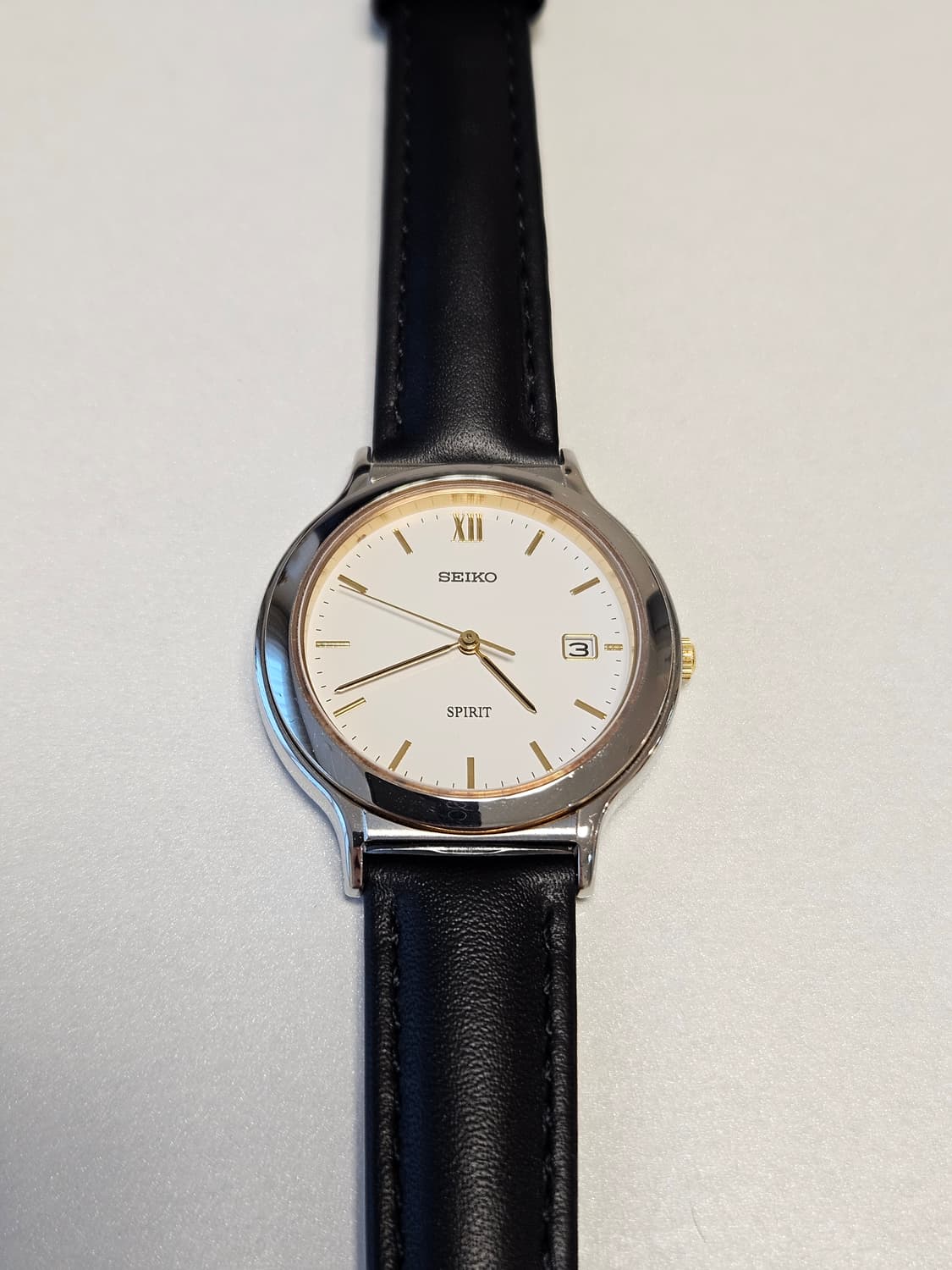 세이코 스피릿 가죽 시계 상품이미지4