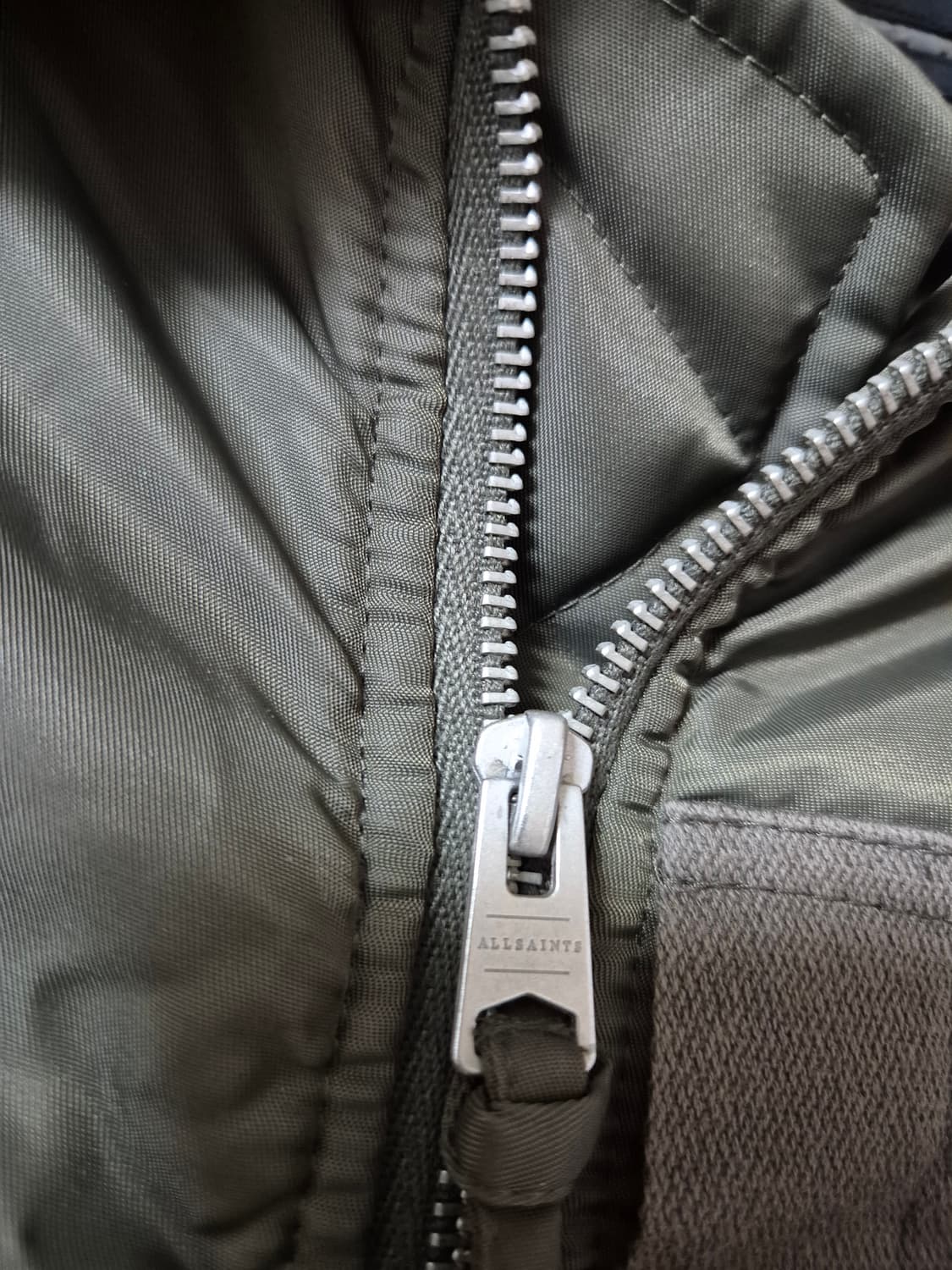 올세인츠 루카 봄버 항공자켓 카라퍼 XS 여성 상품이미지4