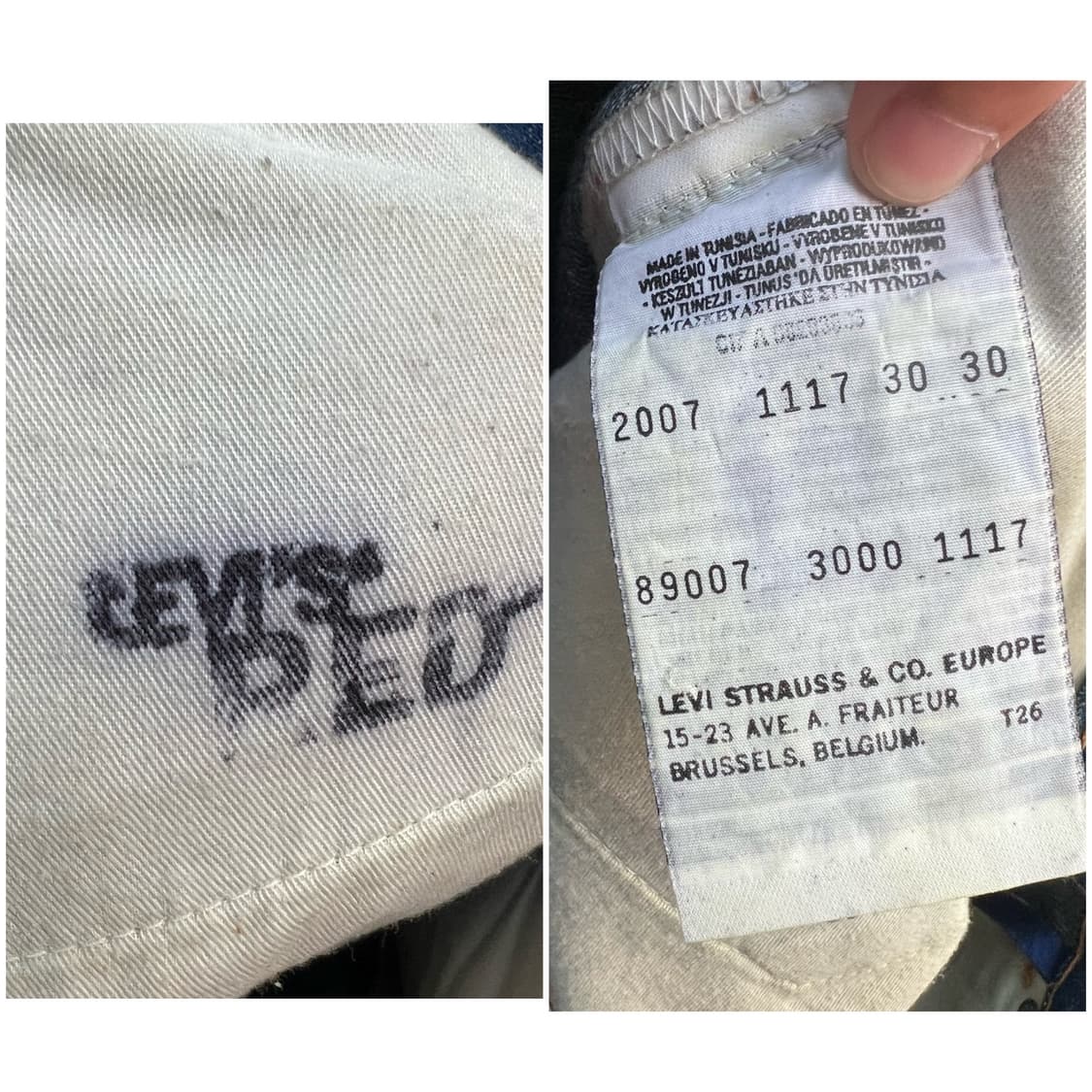 2000’s Levi’s RED 1st Slim  상품이미지10