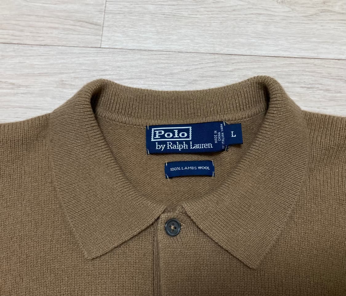 폴로 울 카라니트 L(105) 판매 상품이미지6