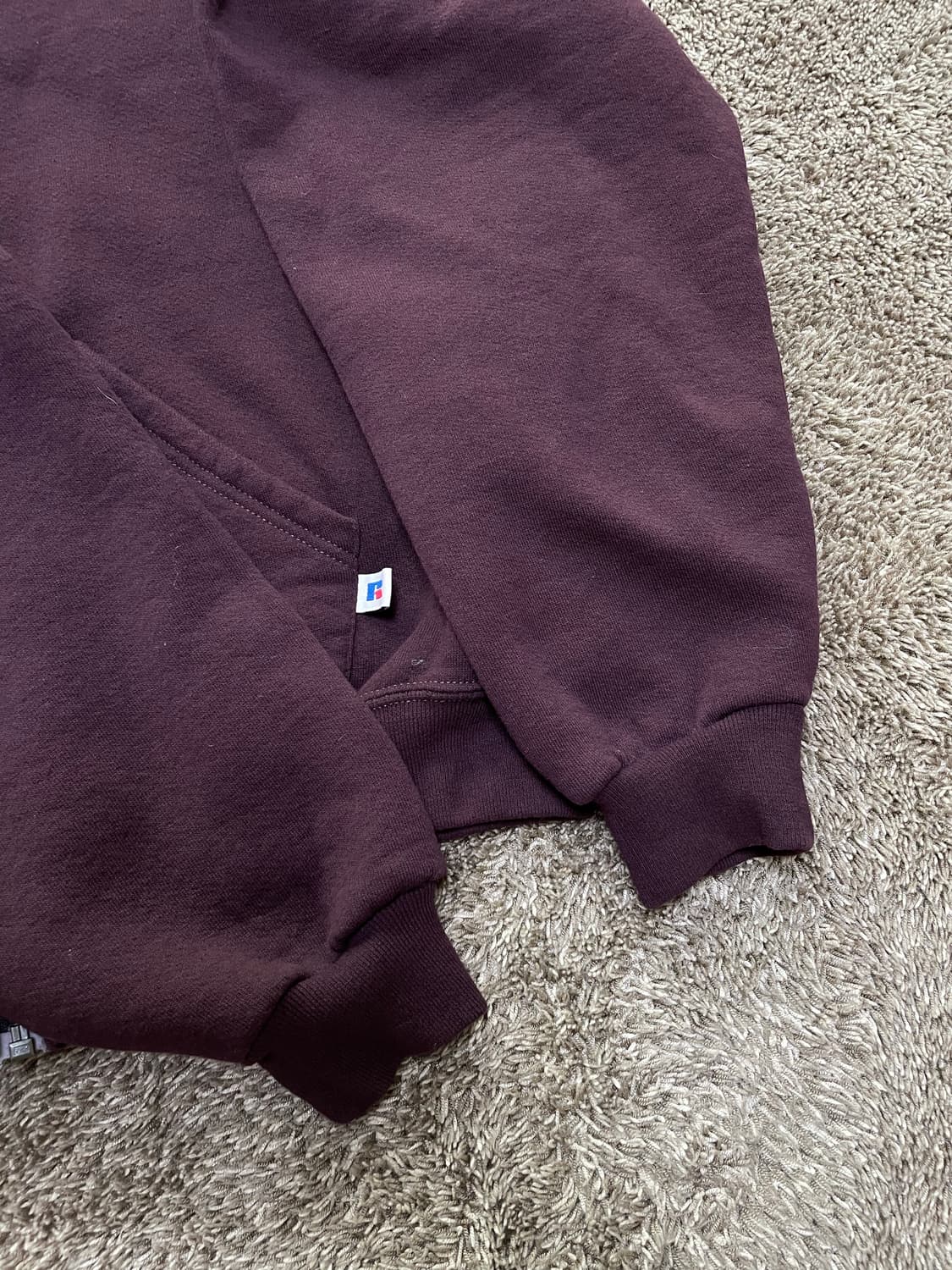 90s russell athletic hoodie zip 러셀 상품이미지4