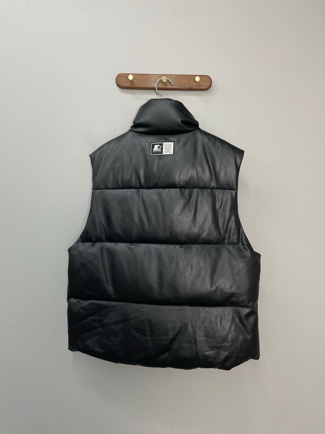 스타터 레더 다운 베스트 H1446 상품이미지4