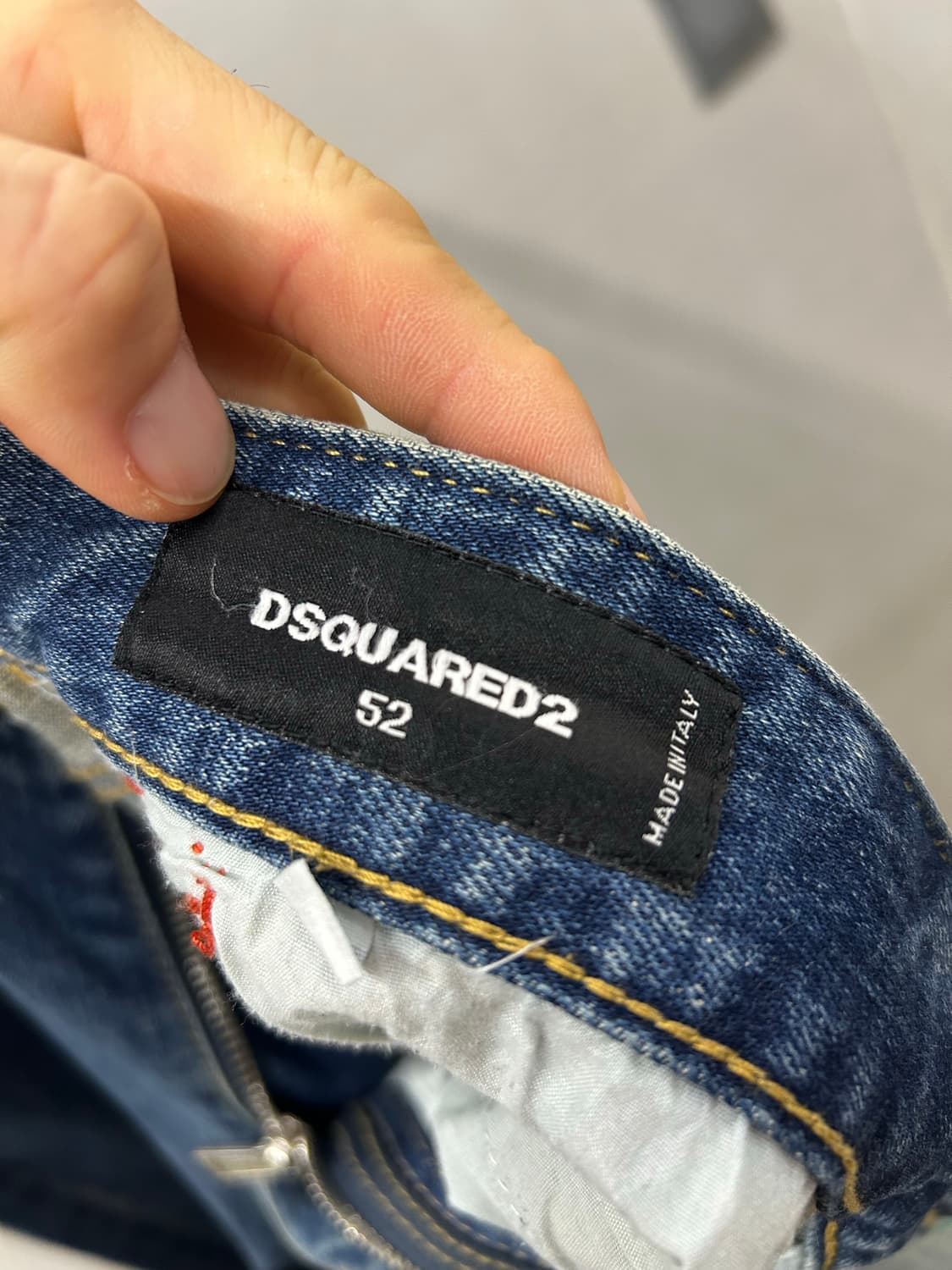 디스퀘어드2 (DSQUARED2)데미지 워싱 데님 청바지 상품이미지8