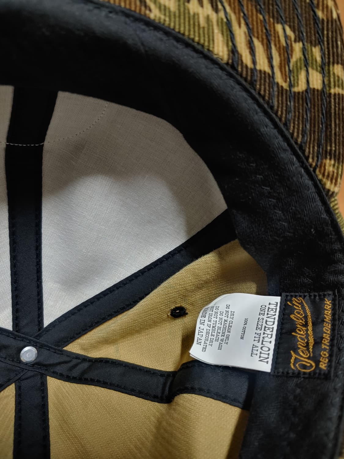 텐더로인 타이거카모 모자 상품이미지5