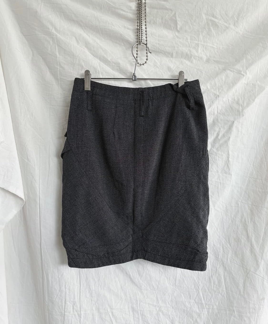 transit italy 트랜짓 프론트지퍼 미니스커트 상품이미지2