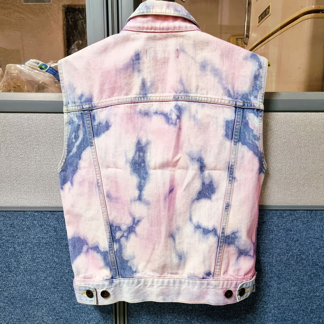 산드로 Sandro 코튼데님 타이다이 자켓 (55/표기1) 상태최상 상품이미지5