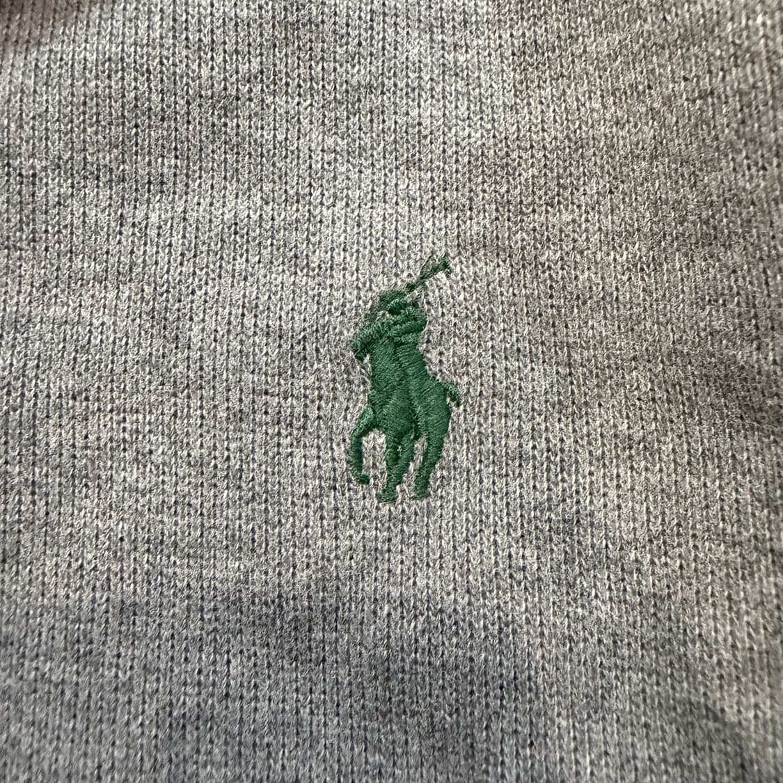 폴로 랄프로렌 진그레이 하프집업 코튼 니트 상품이미지4