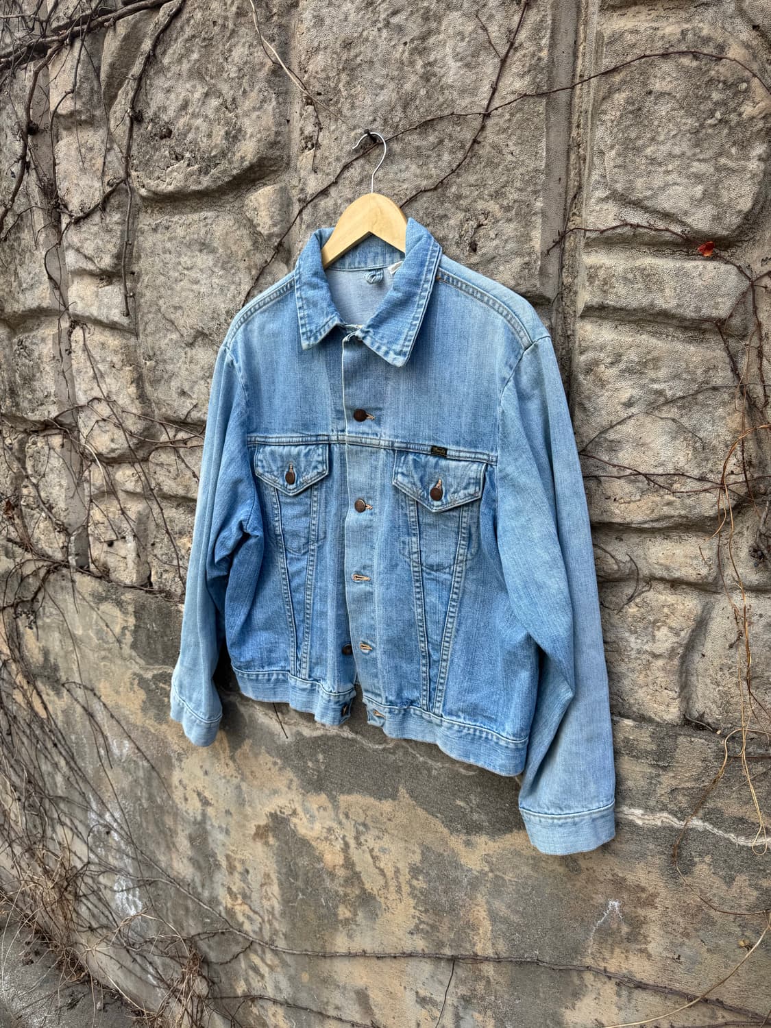70s 랭글러 빈티지 리바이스 3세대 타입 웨스턴 데님 트러커 자켓 상품이미지3