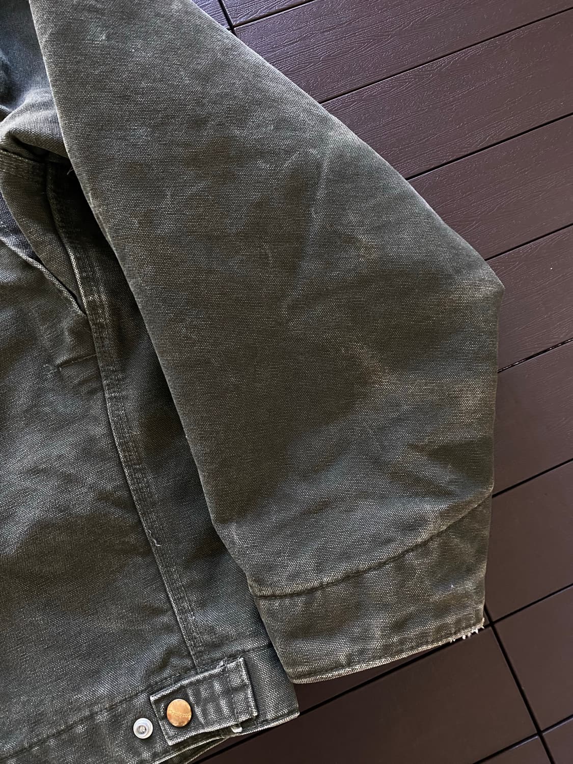 (XXL) 칼하트 j97 디트로이트 자켓 모스그린 상품이미지7