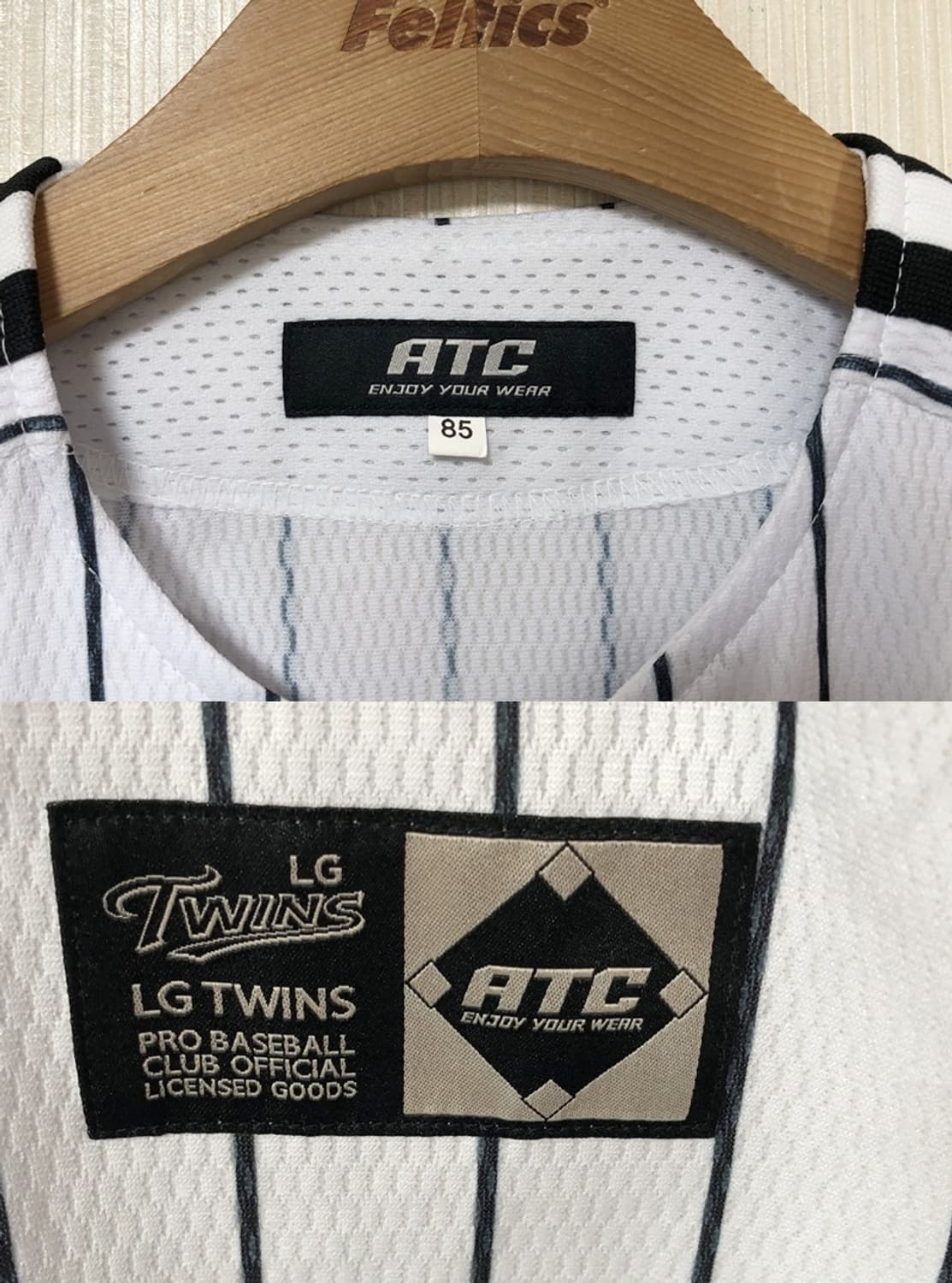 KBO ATC LG트윈스 홈유니폼/져지 85 #35 이진영 상품이미지4