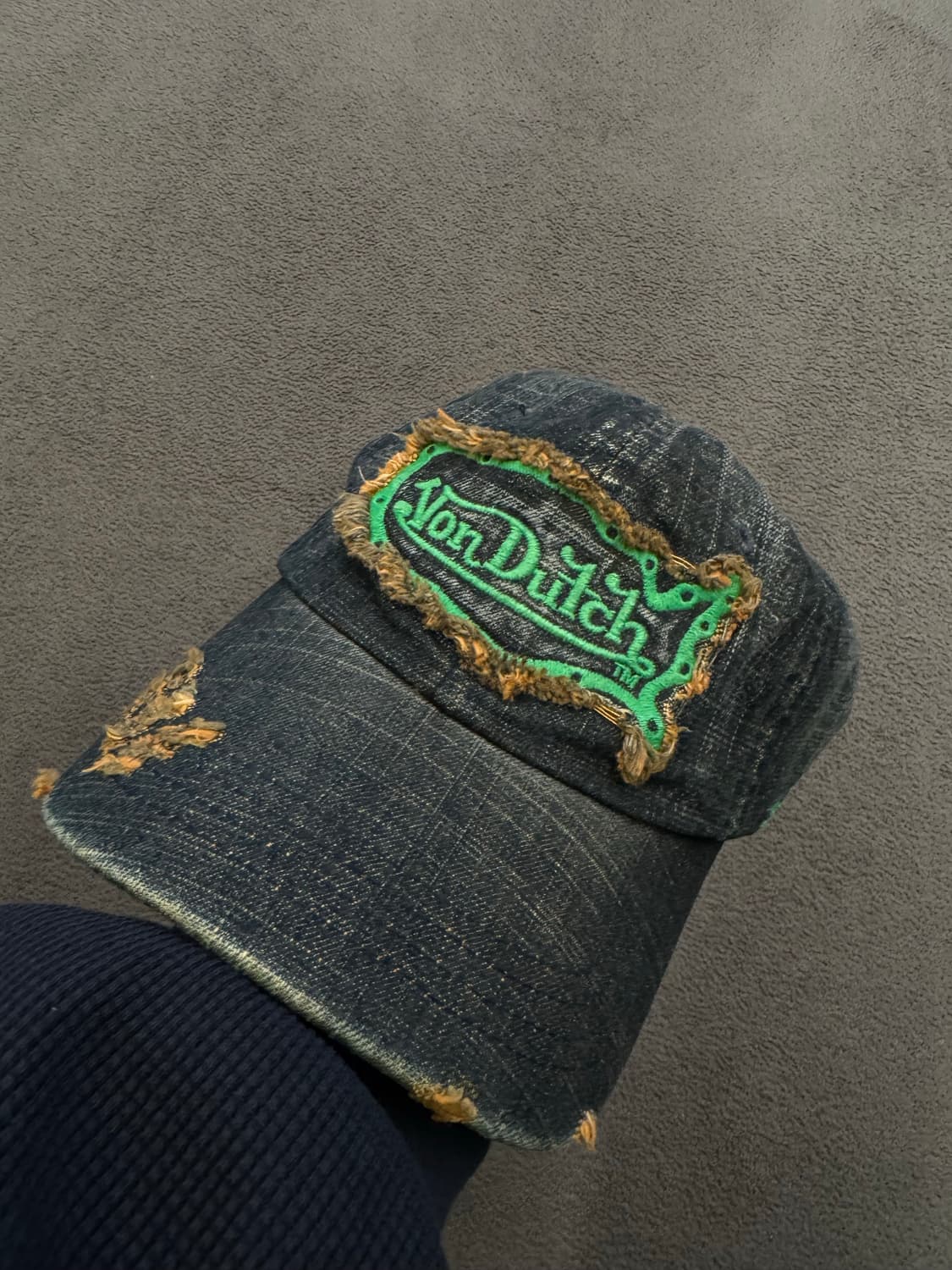 본더치  빈티지 데님 캡 처분  상품이미지1