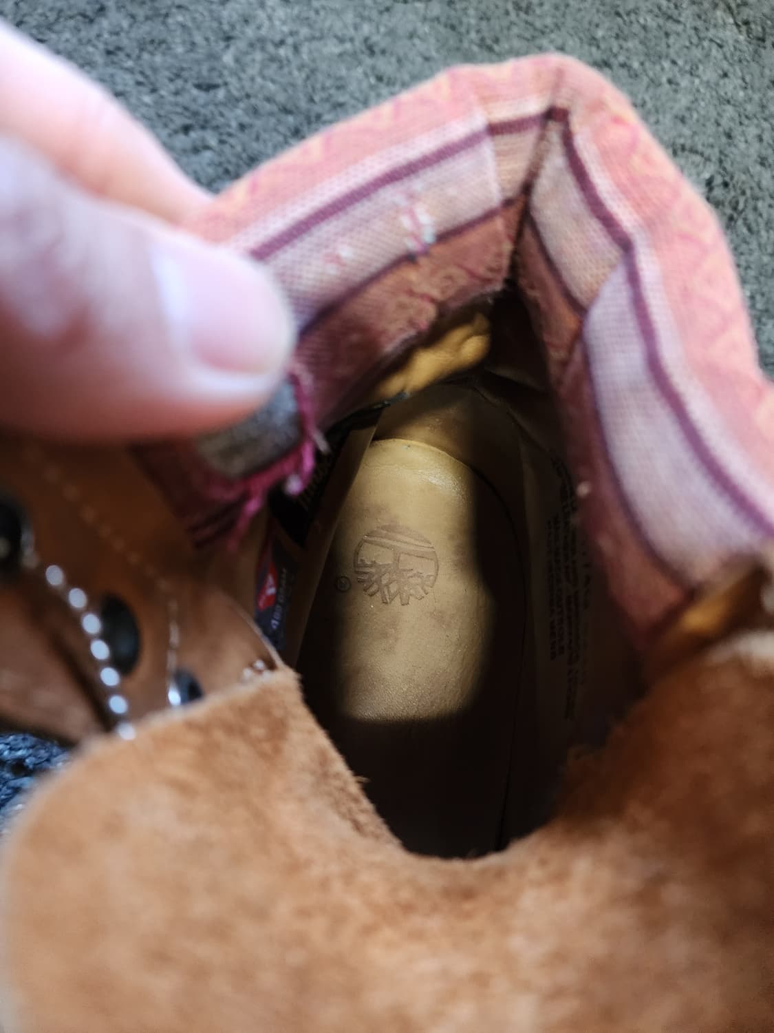 팀버랜드 워커 7.5 사이즈  상품이미지3