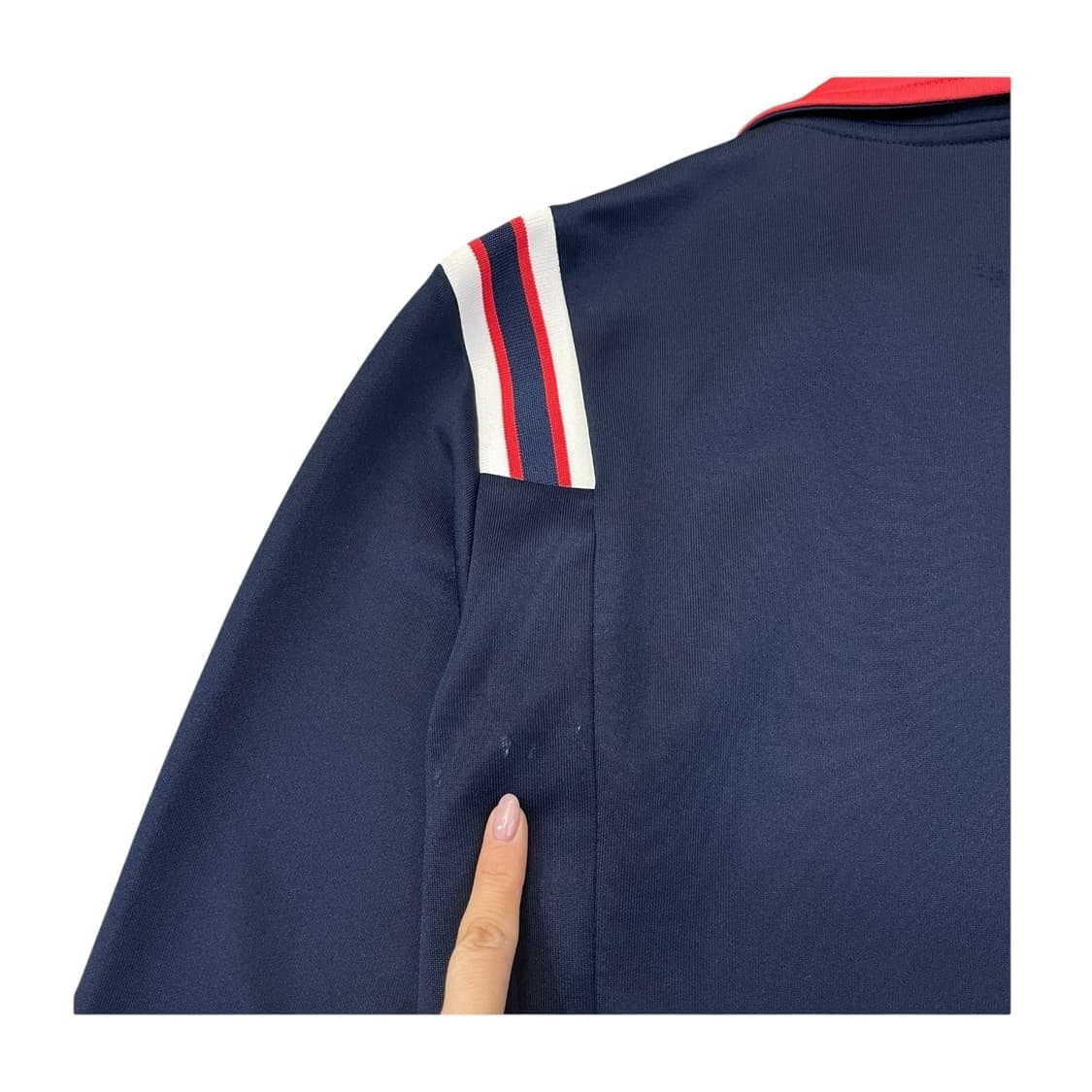 FILA 휠라 네이비 레드 져지 트랙탑 100 상품이미지4