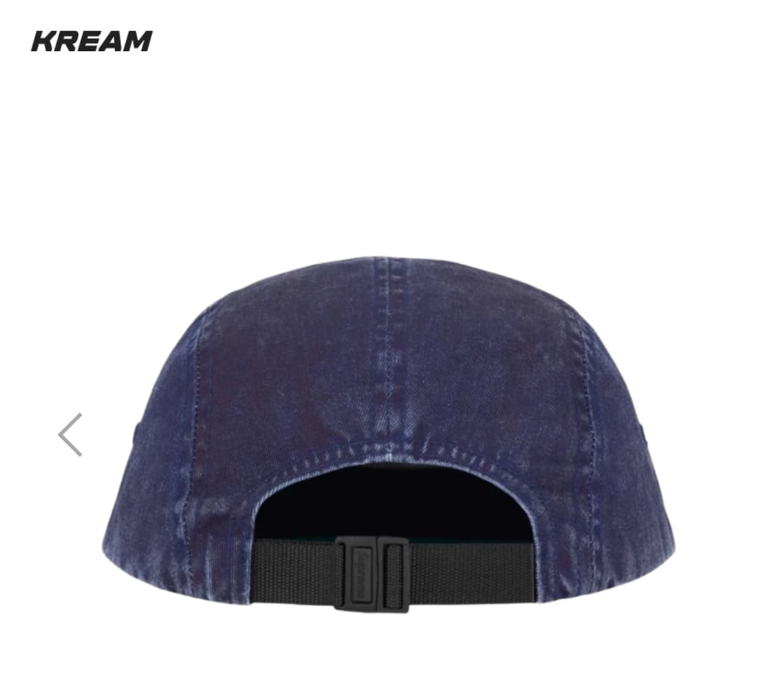 슈프림 피그먼트 투톤 캠프캡 네이비 상품이미지2