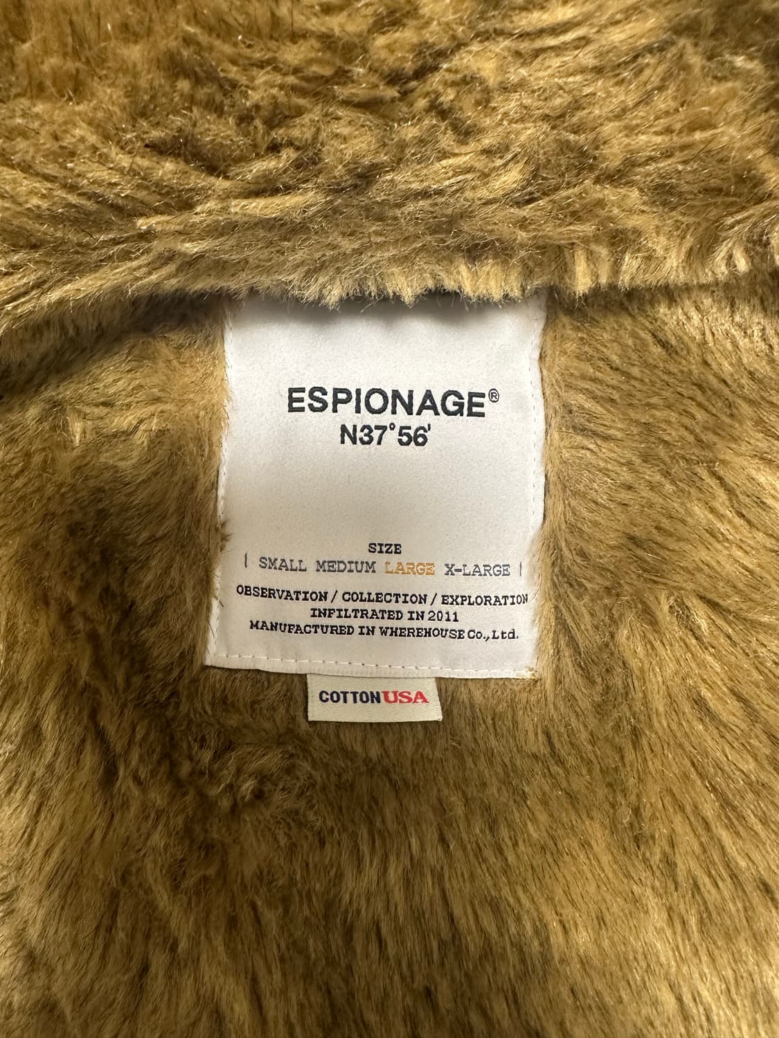 에스피오나지 N-1 덱자켓 L 판매 상품이미지4