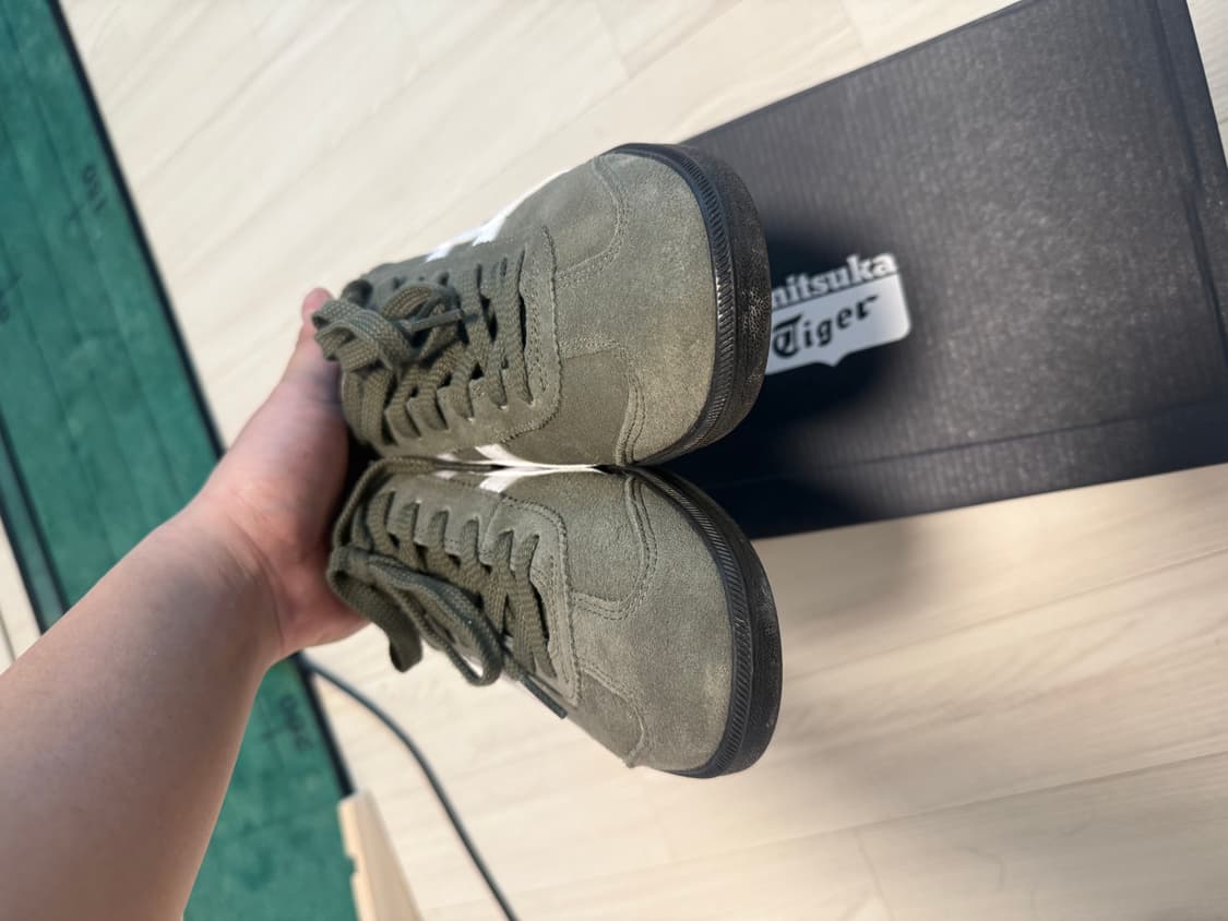 오니츠카 타이거 토쿠텐 번트 그린 255 상품이미지5