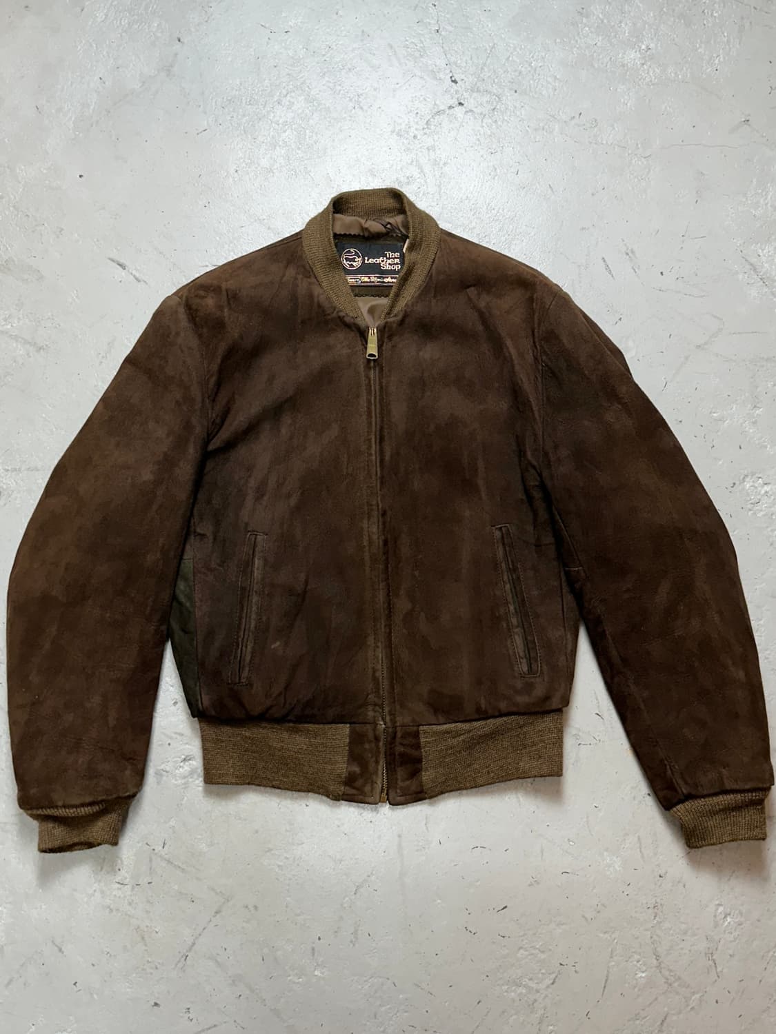 70's 빈티지 시어스 스웨이드 봄버 자켓 빈티지 레더 자켓 상품이미지1