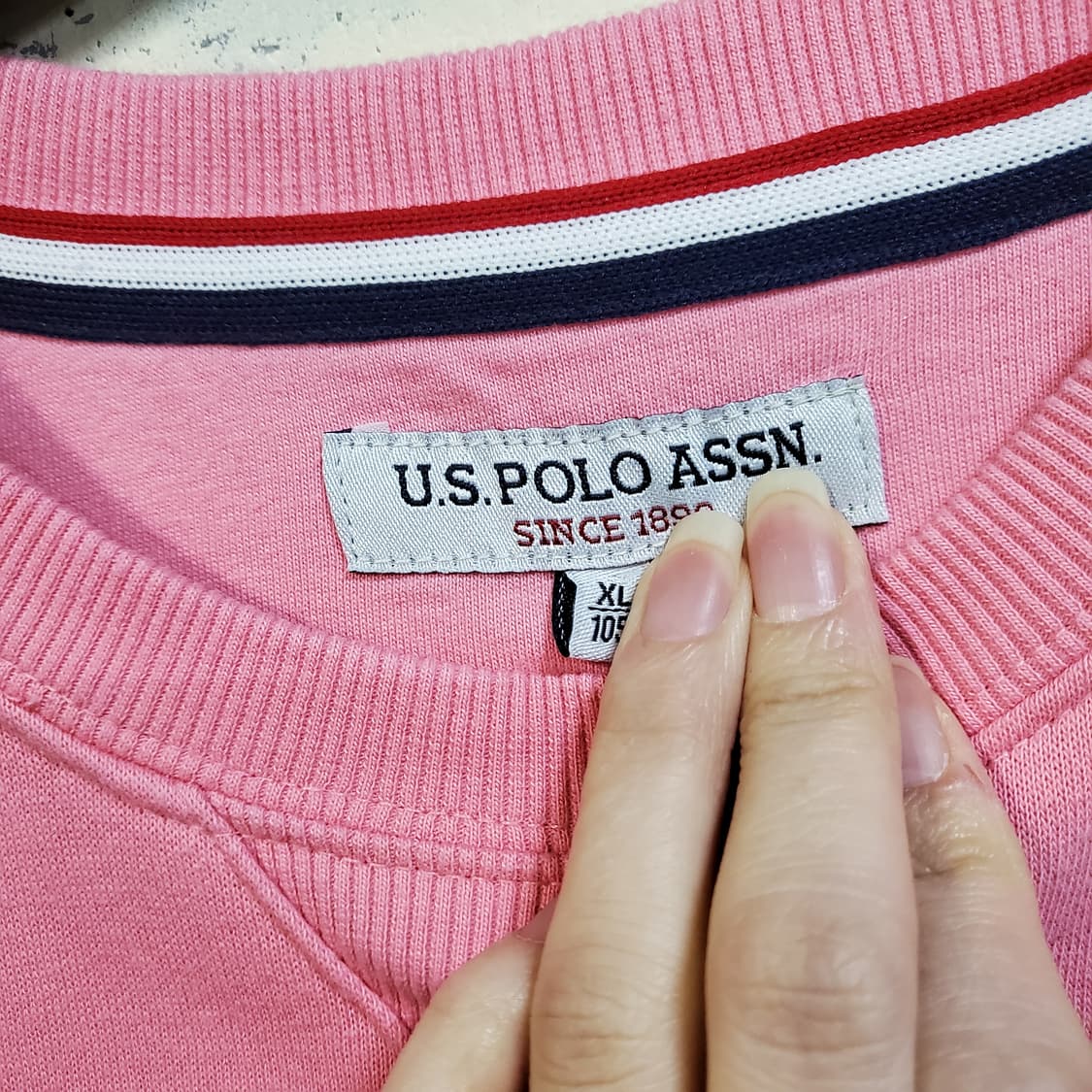 u.s폴로 기모 맨투맨  상품이미지4