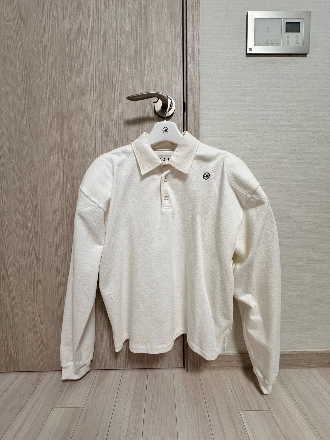 렉토 COMO SINGLE COTTON OFF WHITE 긴팔 L 상품이미지5