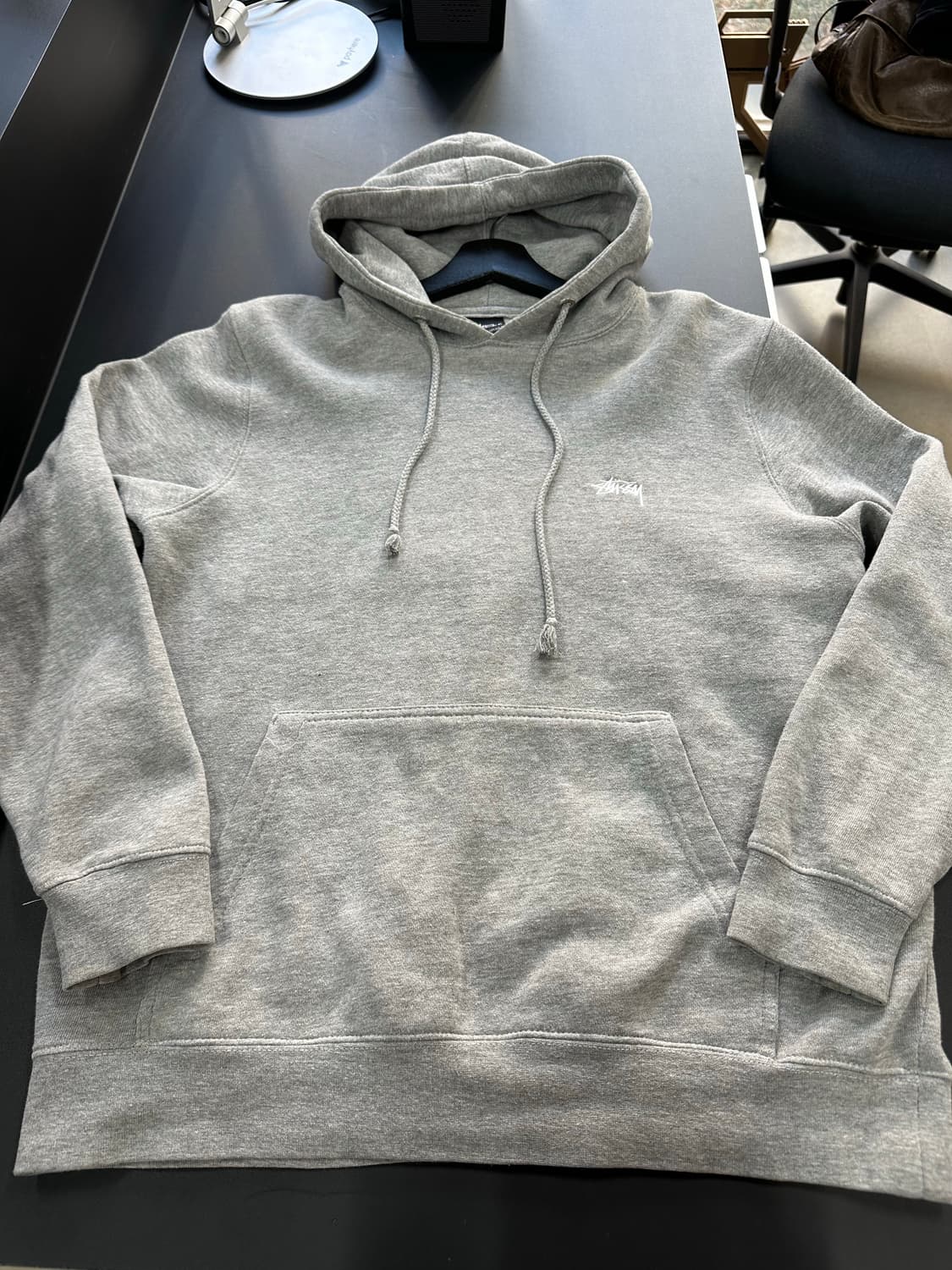 스투시 00s 트라이브 자수로고 후드티 상품이미지6