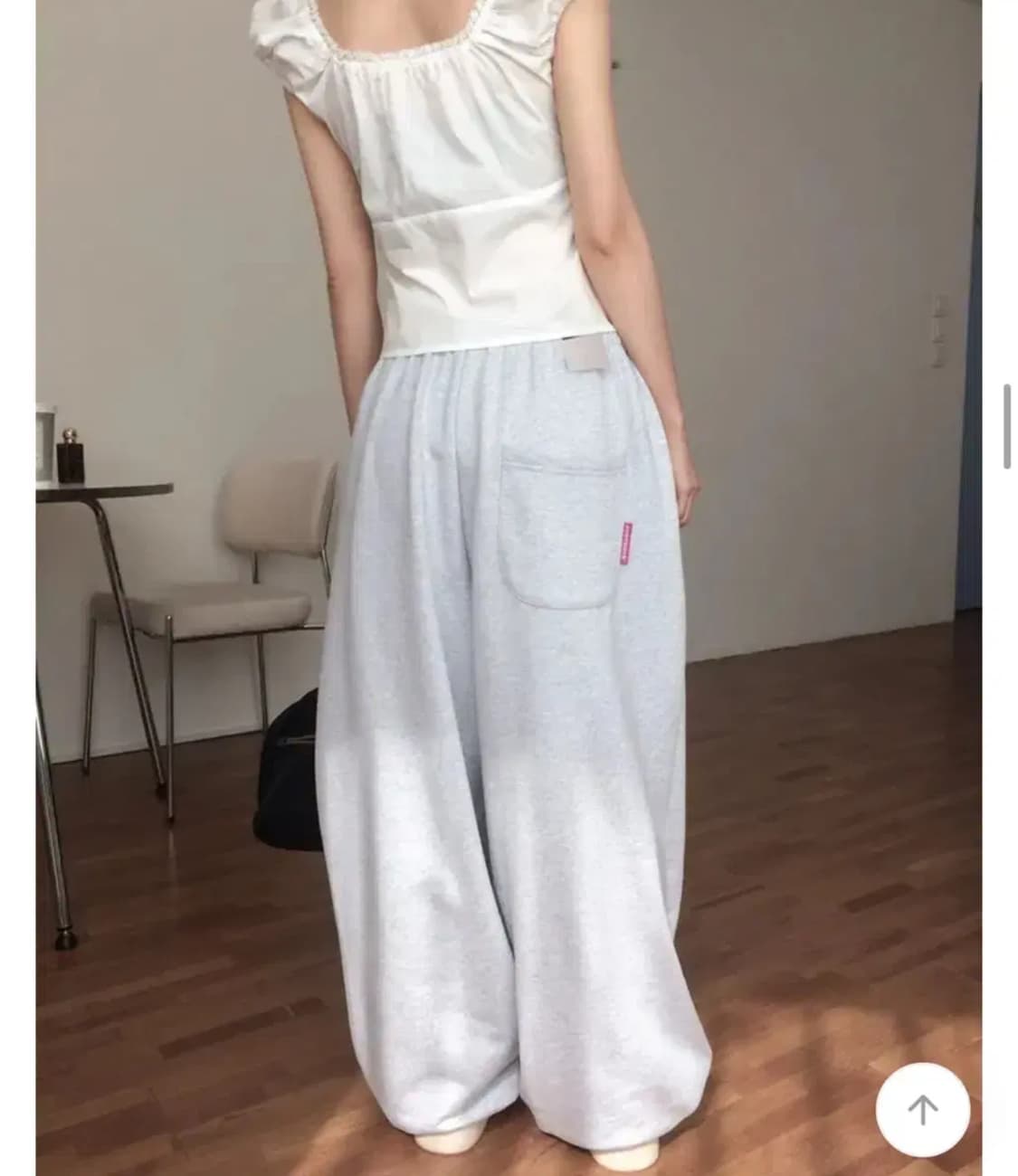 히프나틱 리트블 밴딩 와이드조거팬츠 상품이미지1