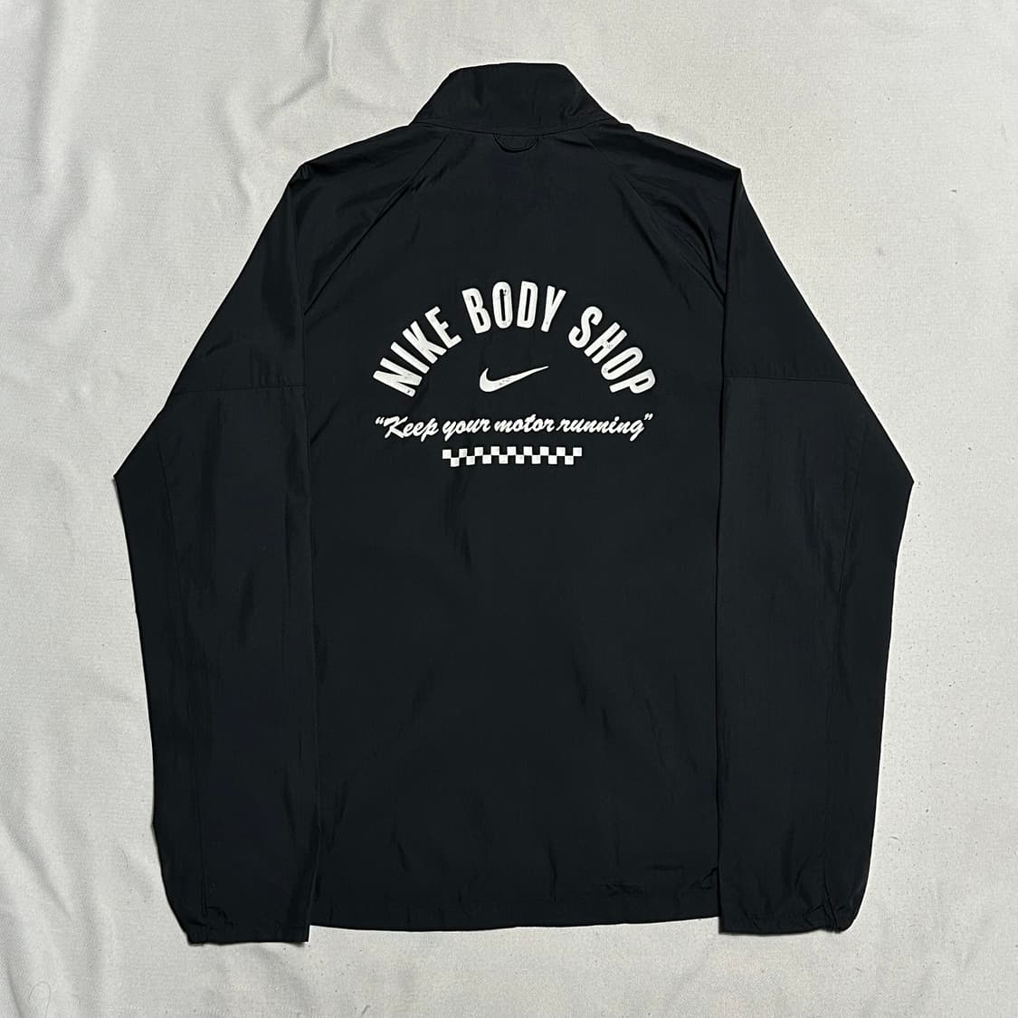 M 나이키 블랙 드라이핏 마일러 러닝 바람막이 상품이미지3