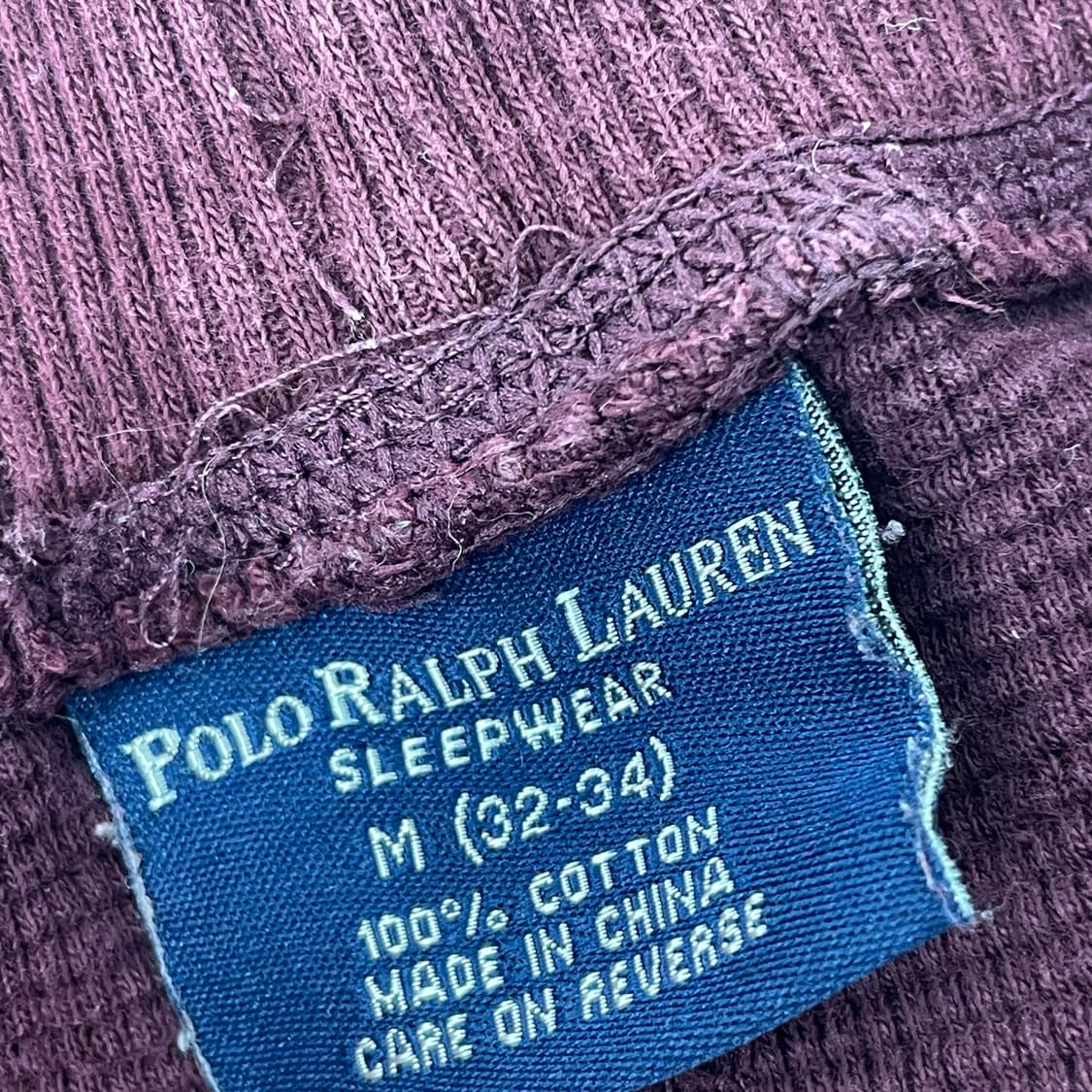 [중고] 폴로 랄프로렌 니트 슬립웨어 팬츠 M (32-34) 상품이미지5
