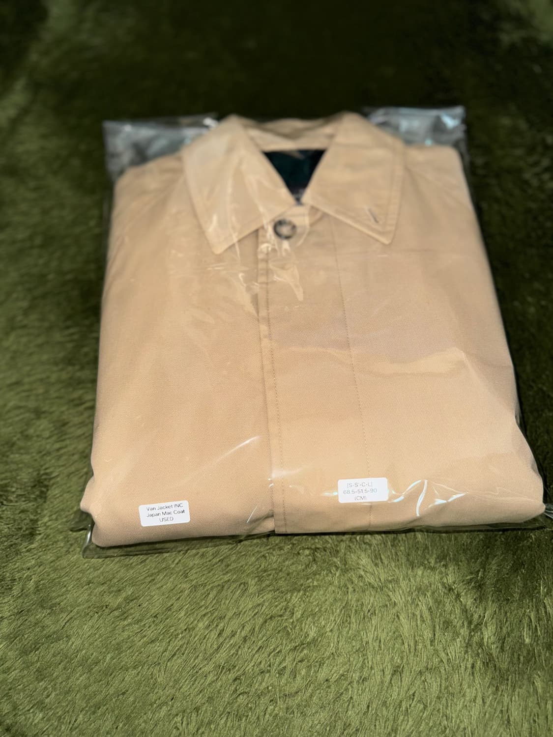 VAN JACKET INC. 반 블랙워치 디태처블 라이닝 코트 상품이미지10