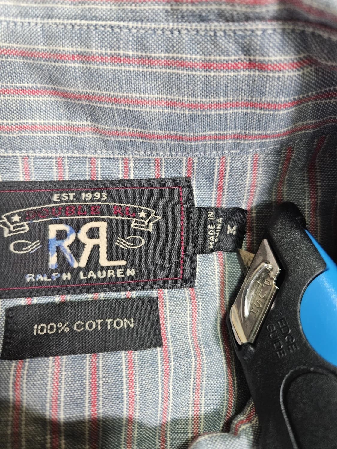 RRL 더블알엘 스트라이프 웨스턴 셔츠 상품이미지4