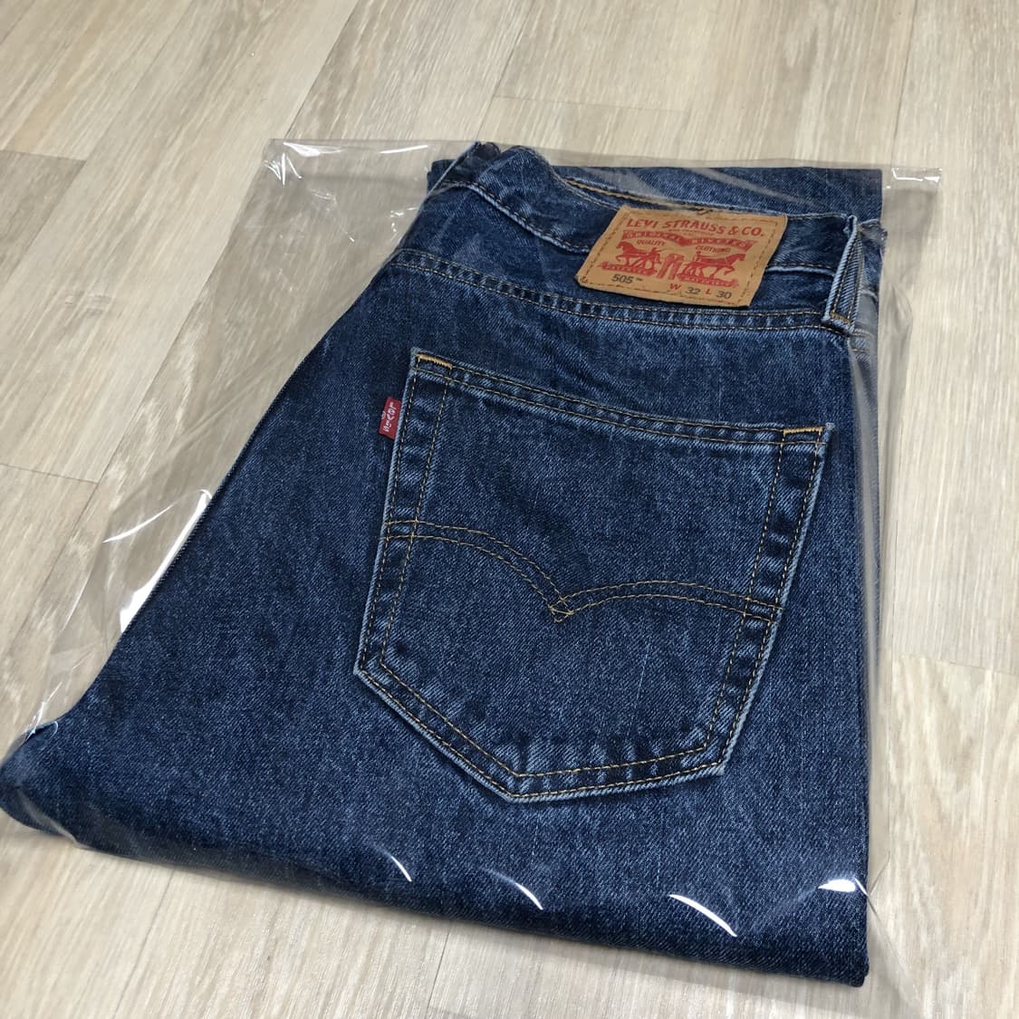 (32) 리바이스 Levi's 505 레귤러핏 중청 워시드 데님 상품이미지10