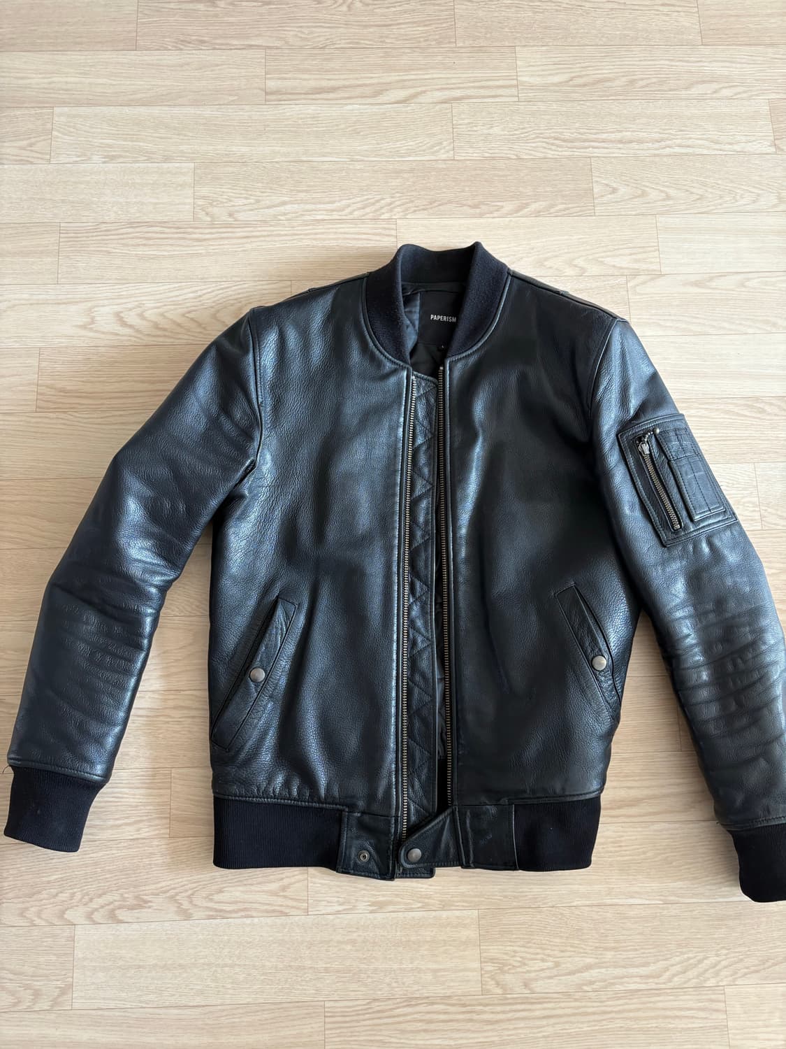 PAPERISM 가죽자켓 상품이미지1