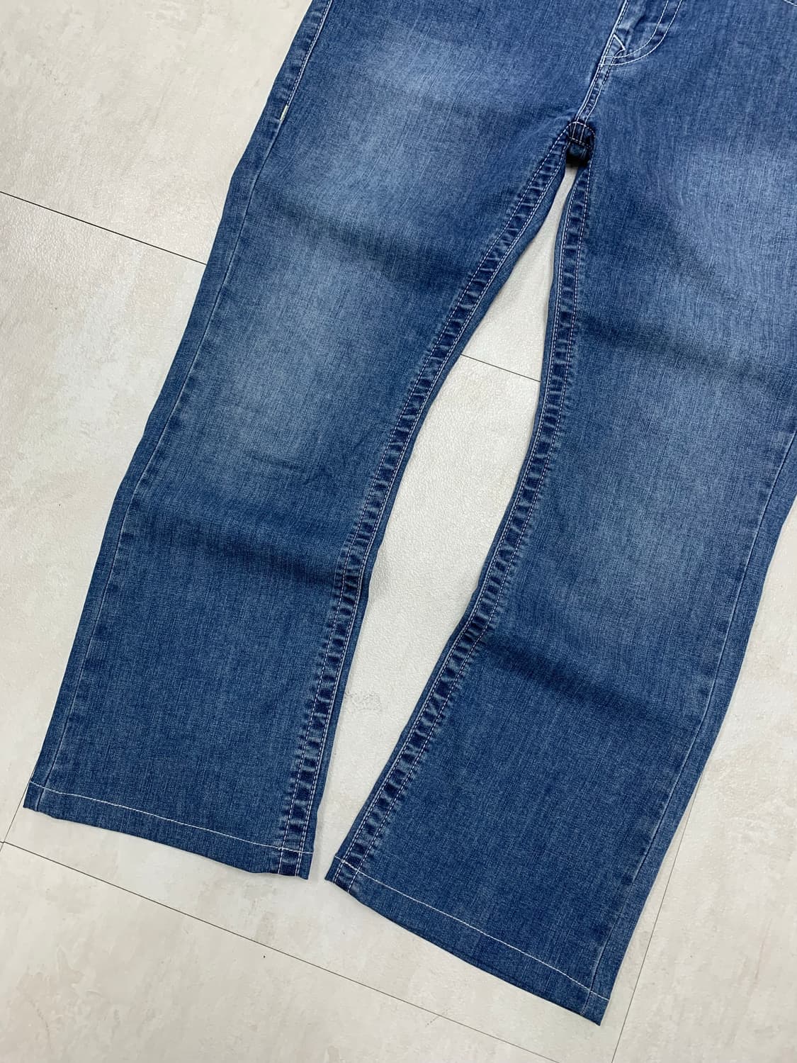 트루릴리전 와이드 부츠컷 데님 팬츠 #656 상품이미지3