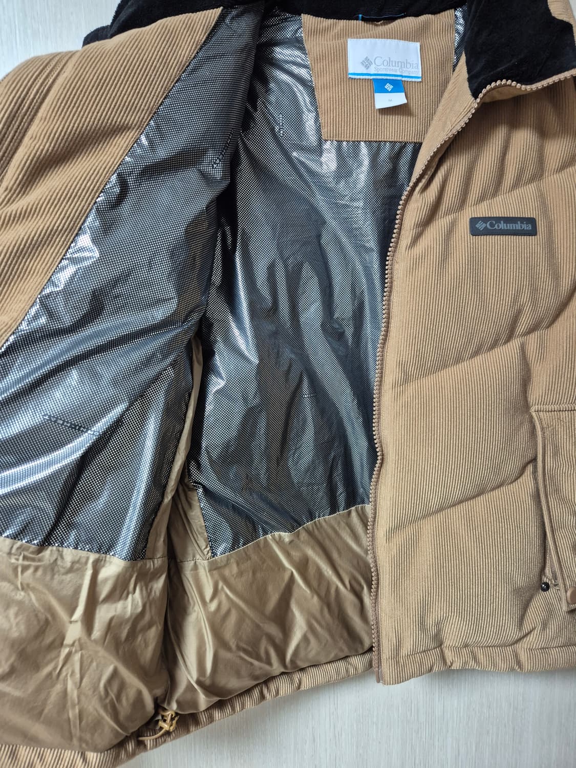 컬럼비아 클레도 구스다운 패딩코듀로이 패딩  남주혁 95 상품이미지7