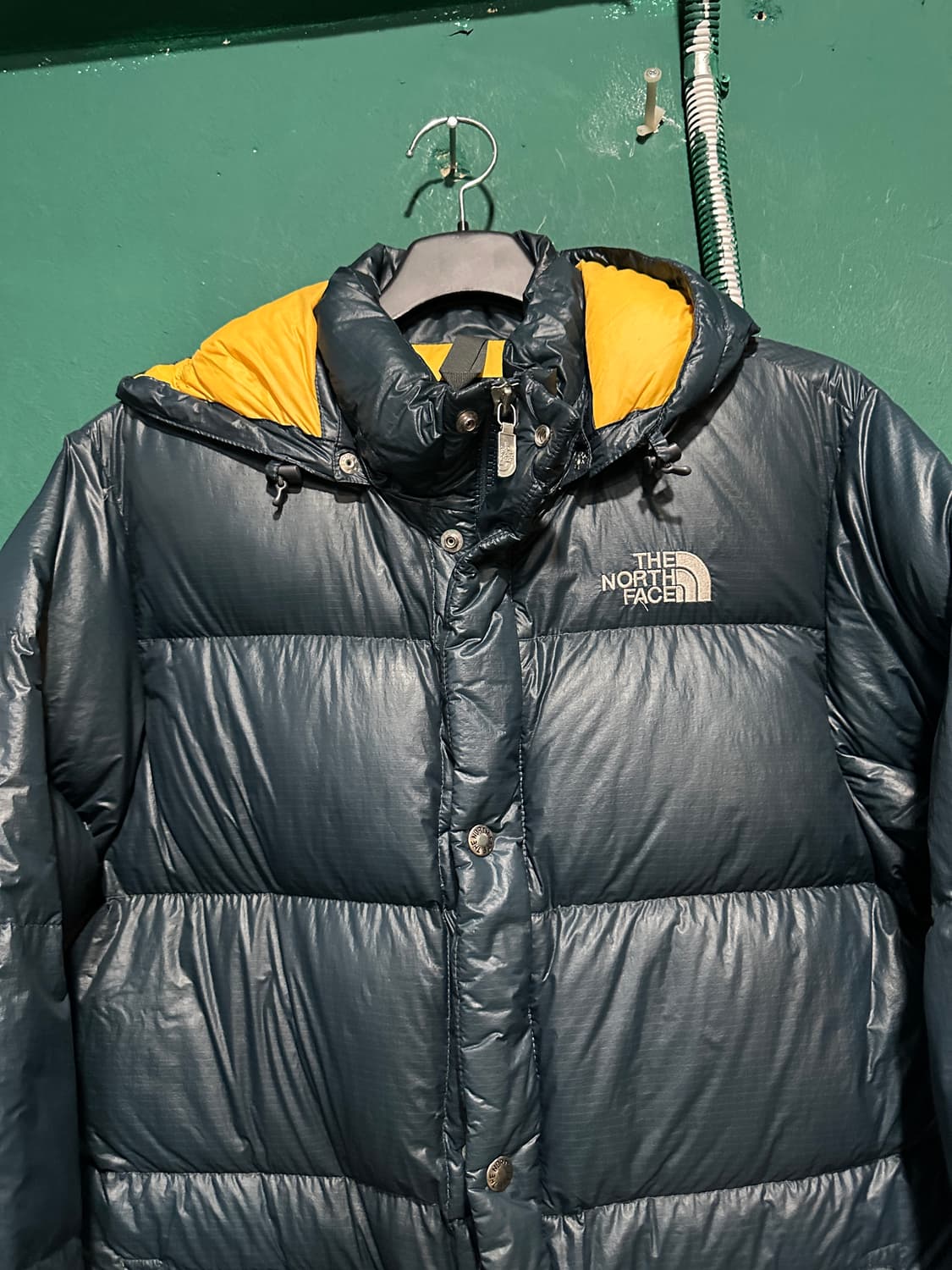노스페이스700 패딩 그린100사이즈 상품이미지2