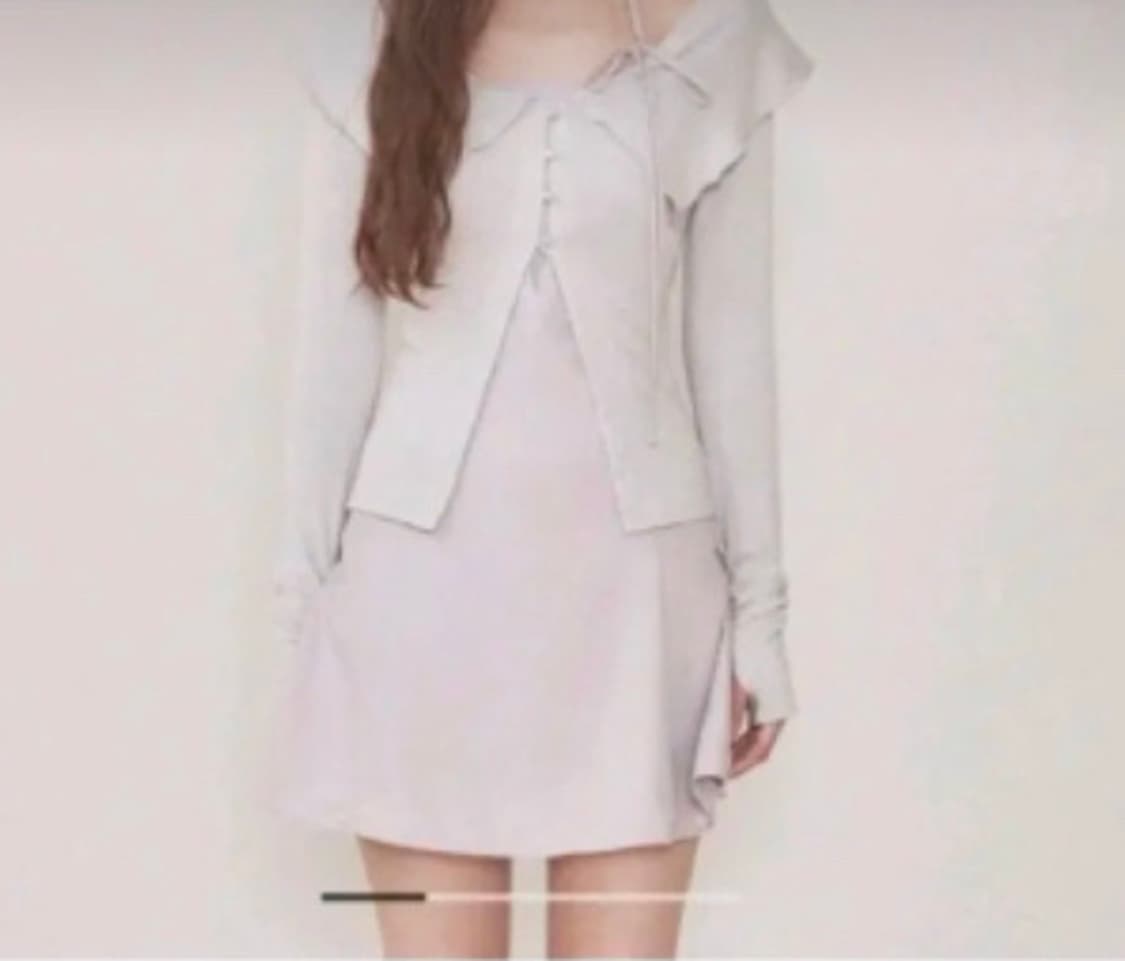 낫유어로즈 헤이즐 원피스 그레이 M 상품이미지1