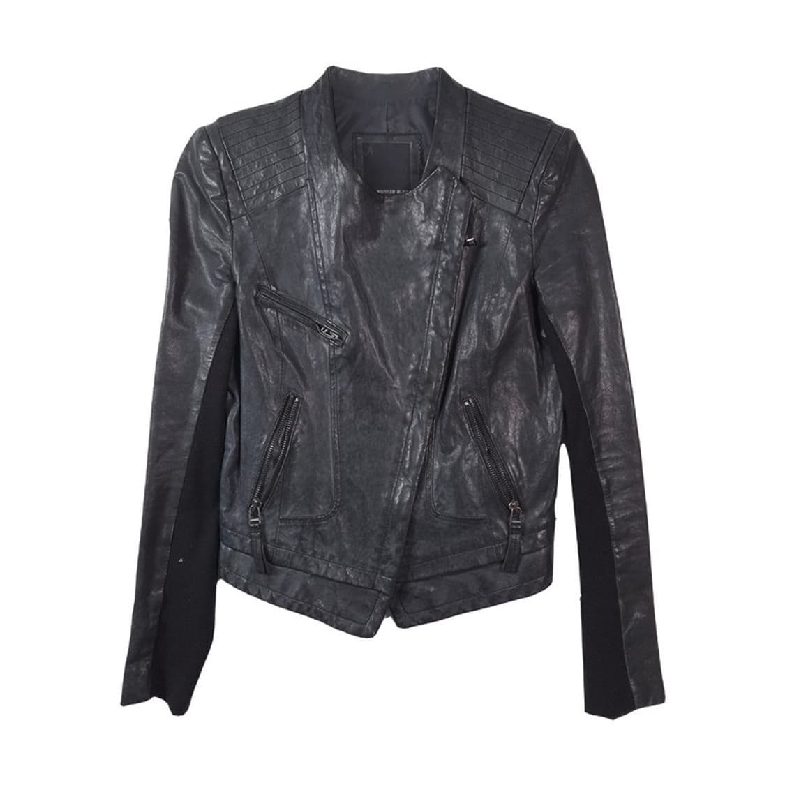 보니알렉스 천연 양가죽 퀼팅 라이더 자켓 55 상품이미지1