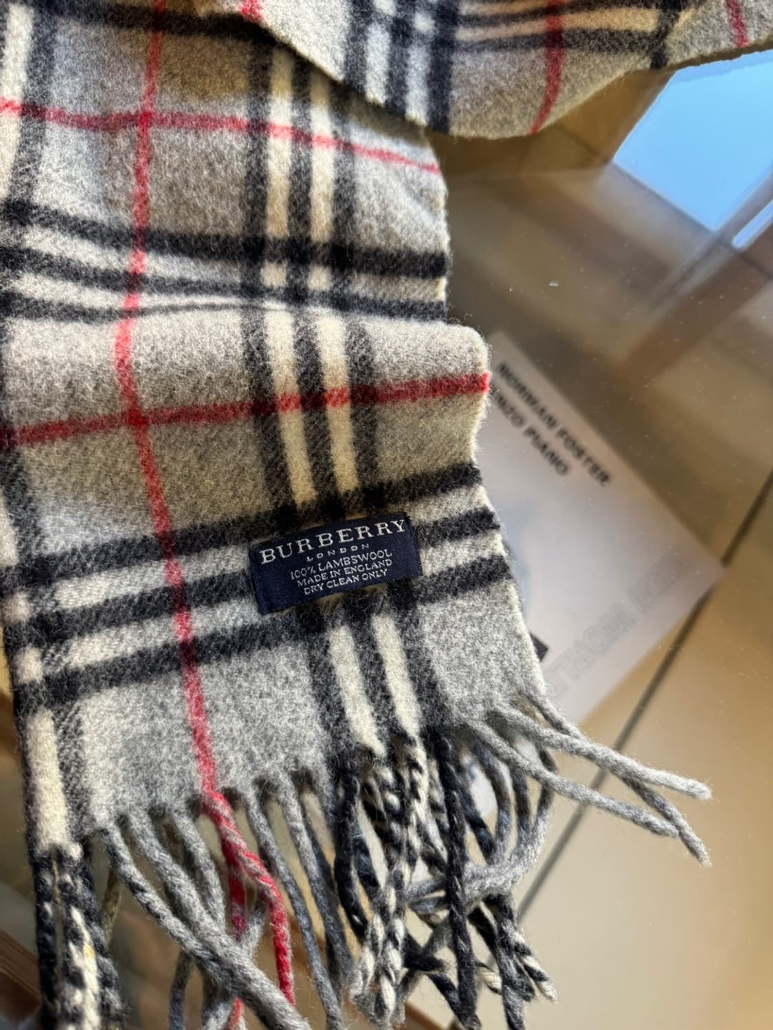 버버리 노바패턴 클래식 머플러  상품이미지10