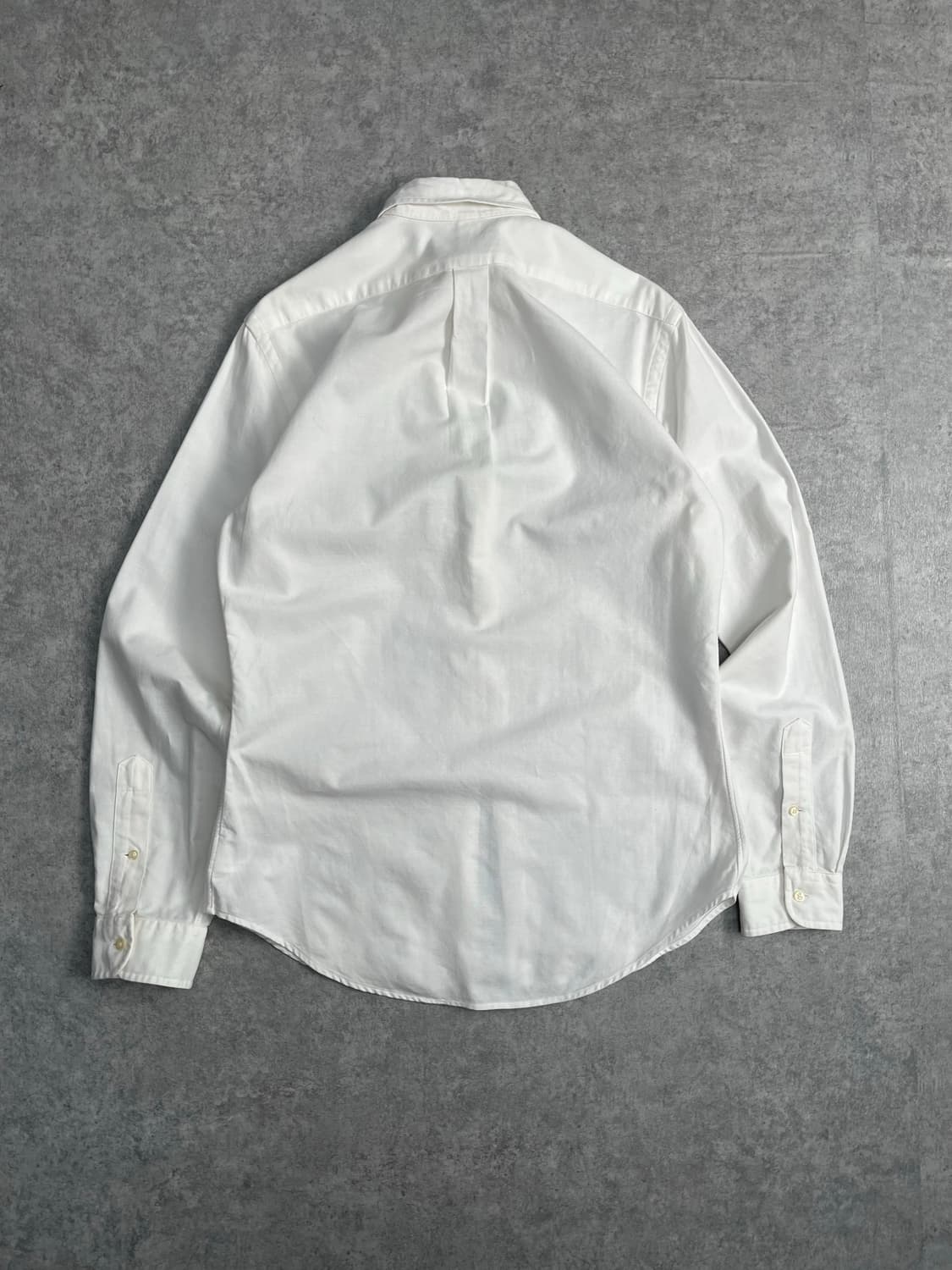 M) 폴로랄프로렌 슬림 핏 화이트 셔츠 상품이미지5