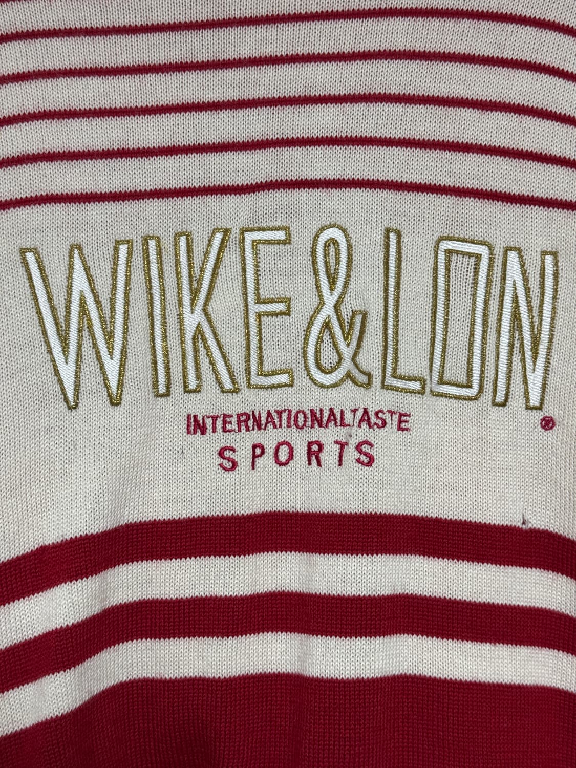 미국감성 Wike&Lon 아이스하키 니트 집업 105 상품이미지8