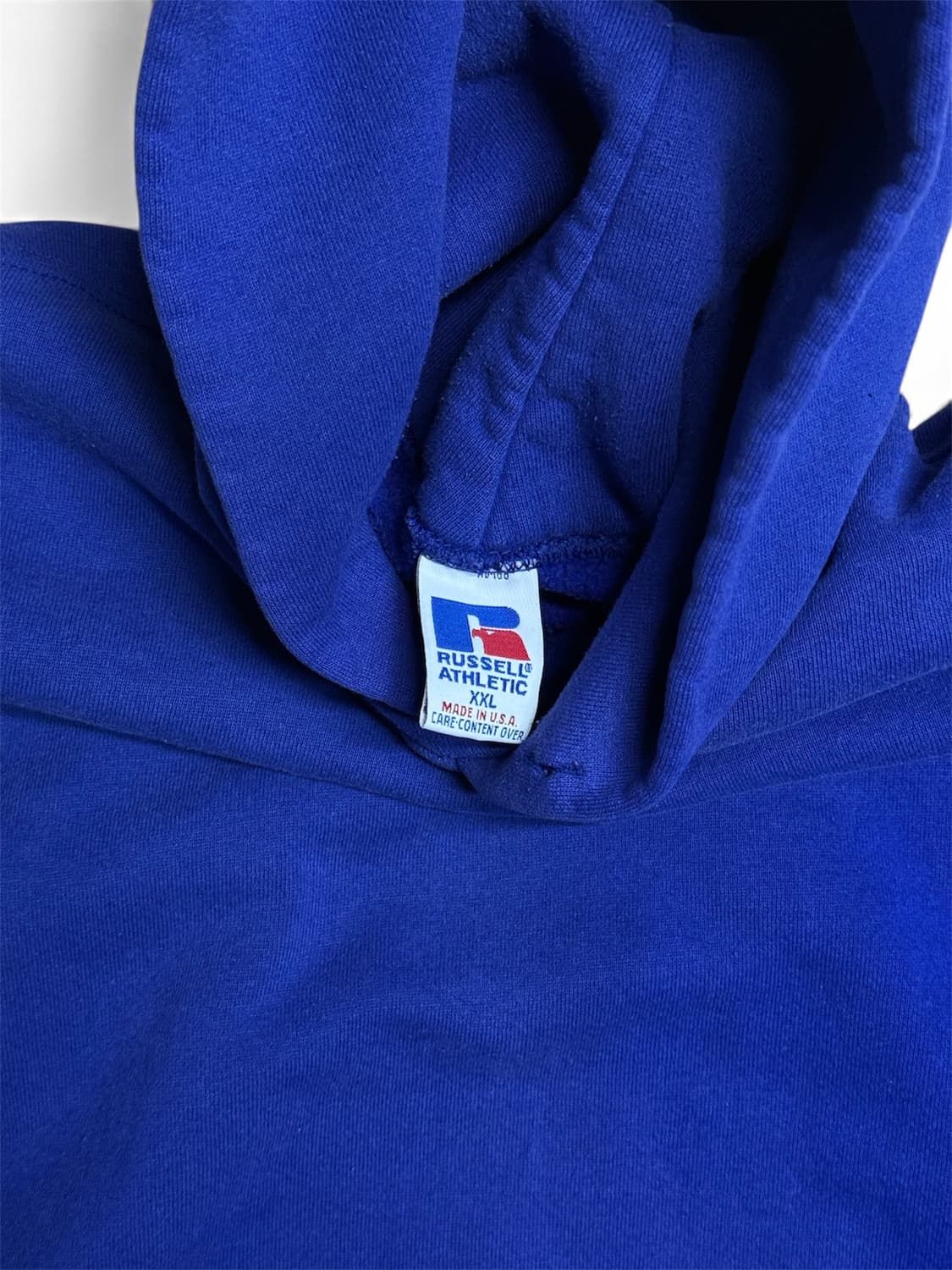90s 빈티지 러셀 후드티 블루 상품이미지5